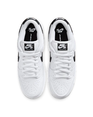 Dunk Low Pro, White / Black / White - Image 4