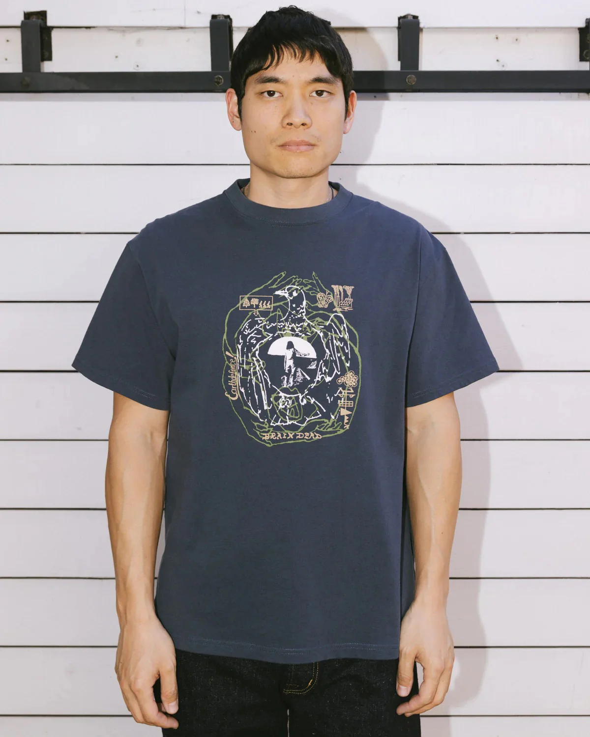 Earth Defense Tee, Slate - Image 3
