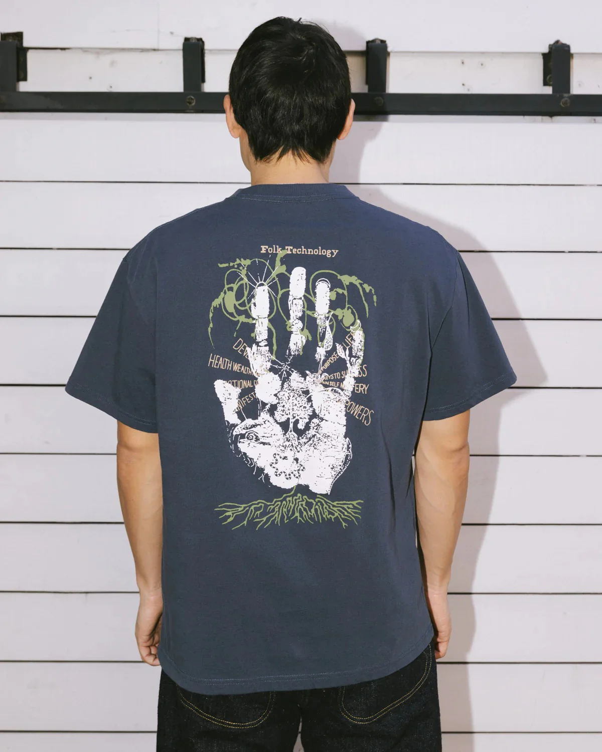 Earth Defense Tee, Slate - Image 5