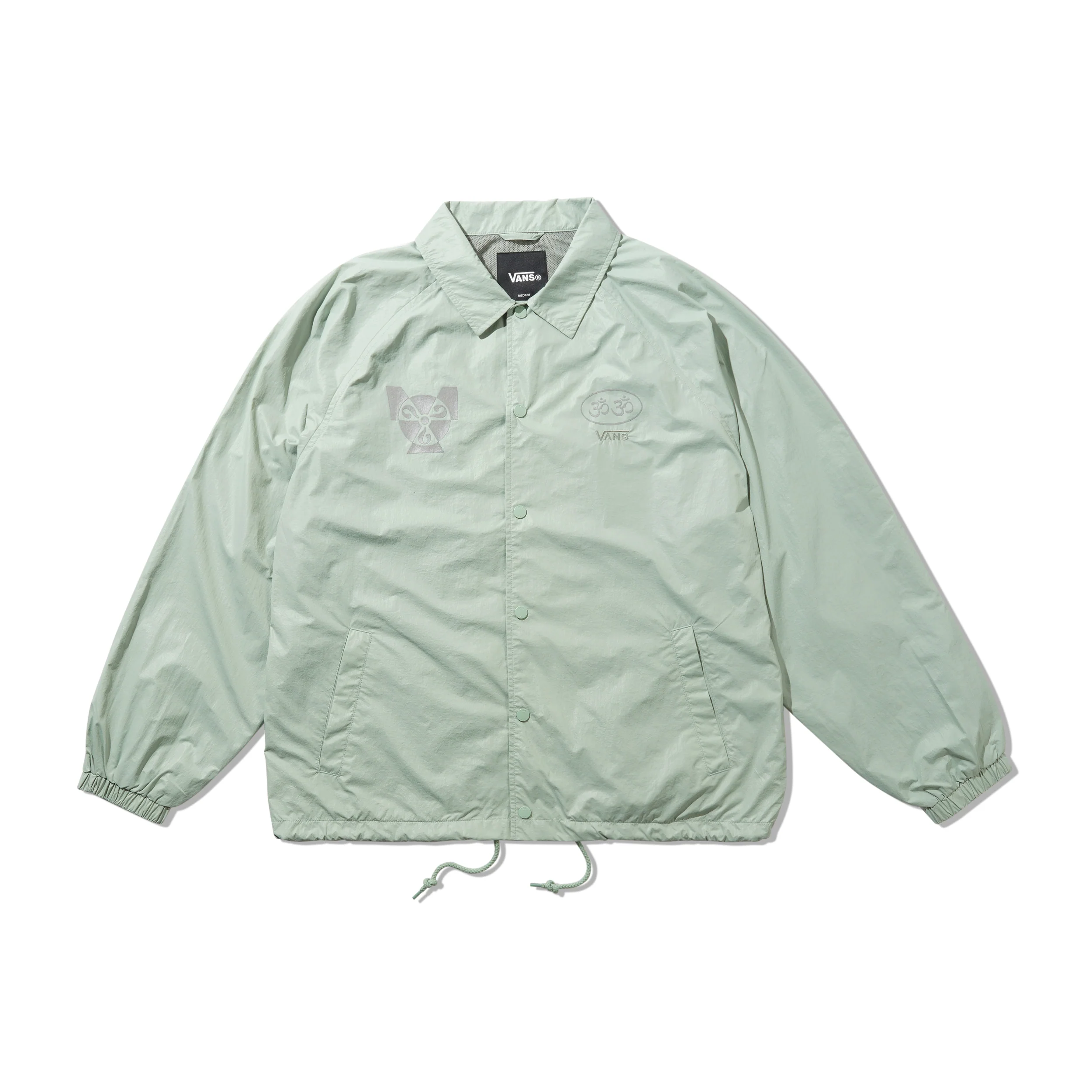 Ed Davis Coach Jacket, Grey Olive