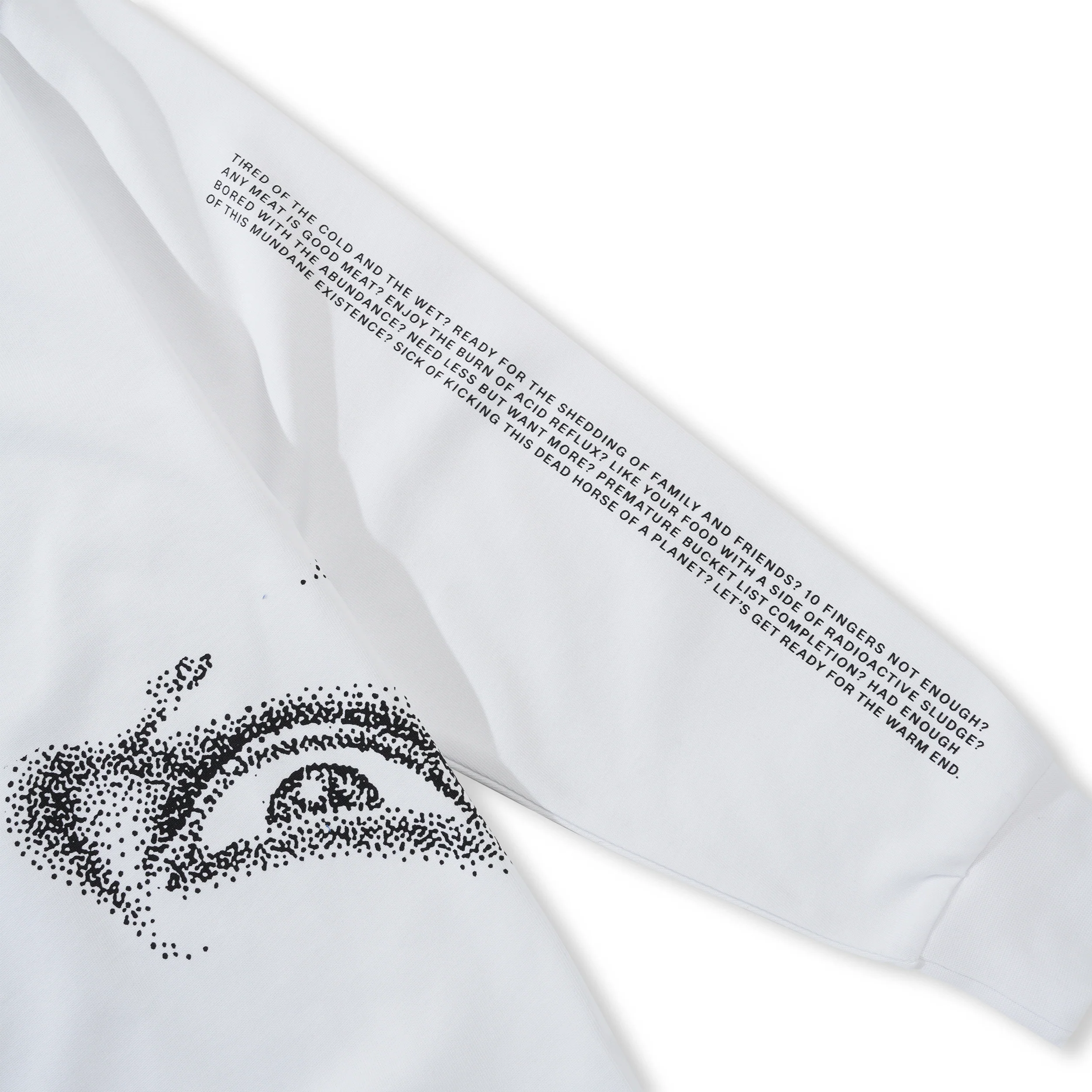Ed Davis L/S Tee, Blanc De Blanc - Image 2