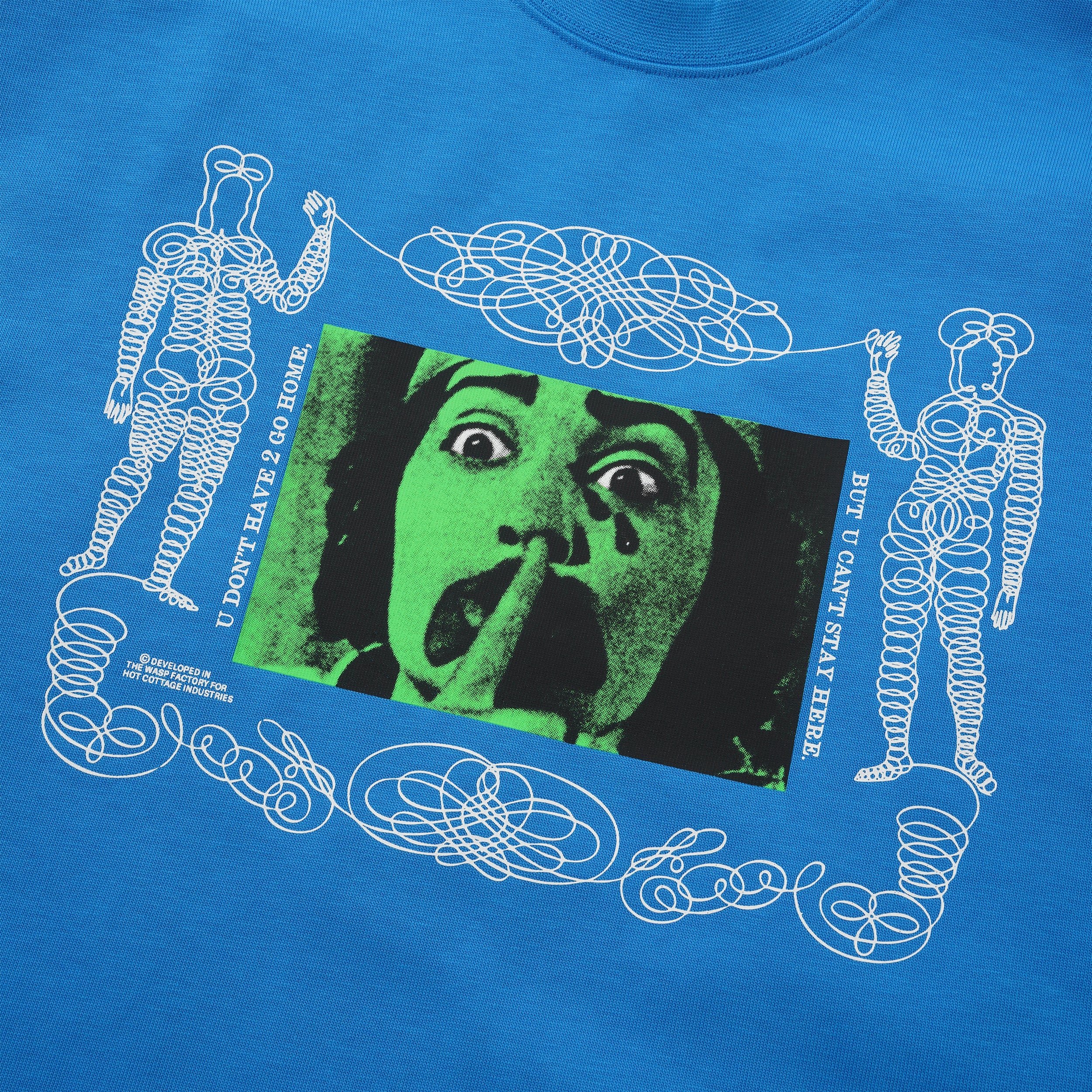 Ed Davis Tee, Bright Azure - Image 2