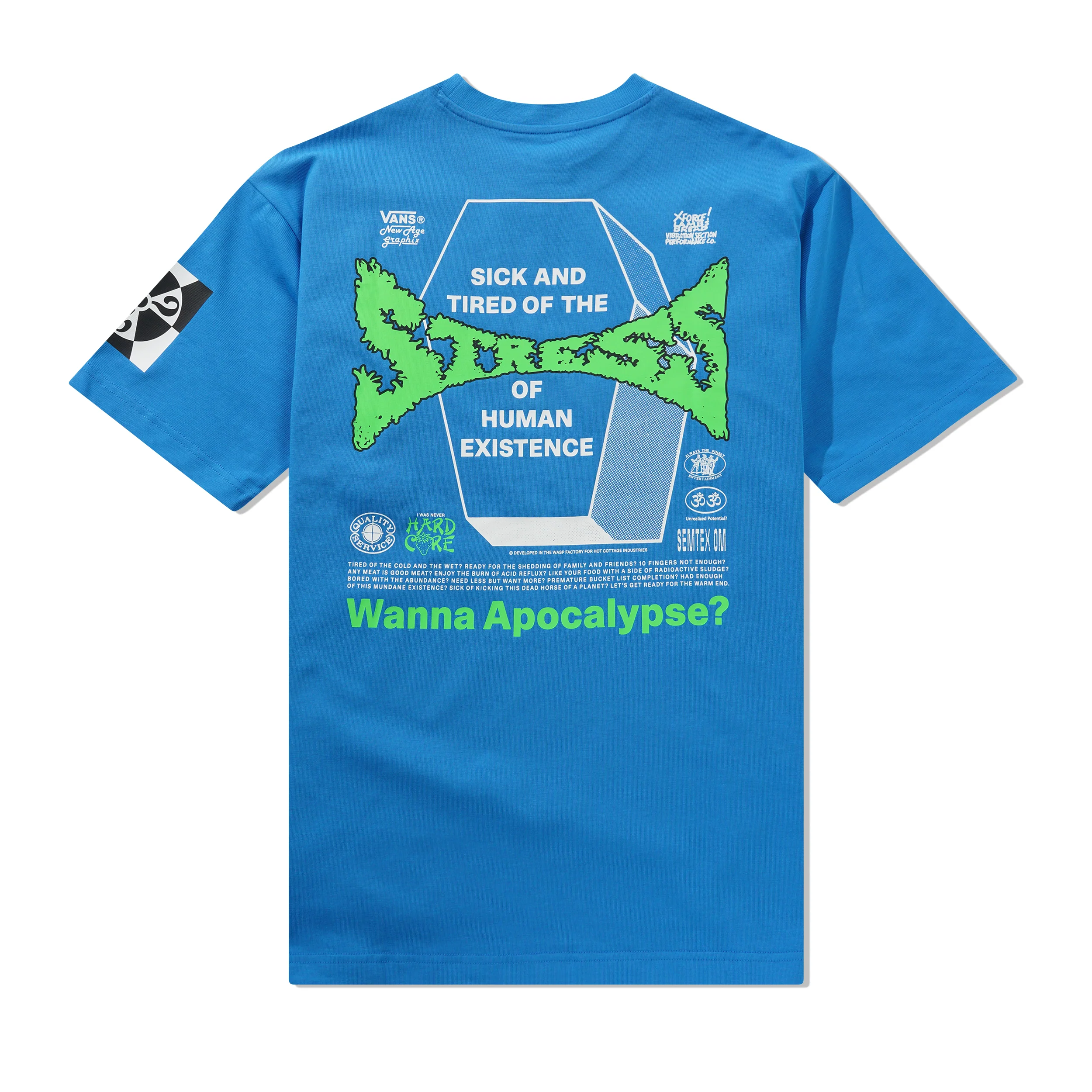 Ed Davis Tee, Bright Azure - Image 3