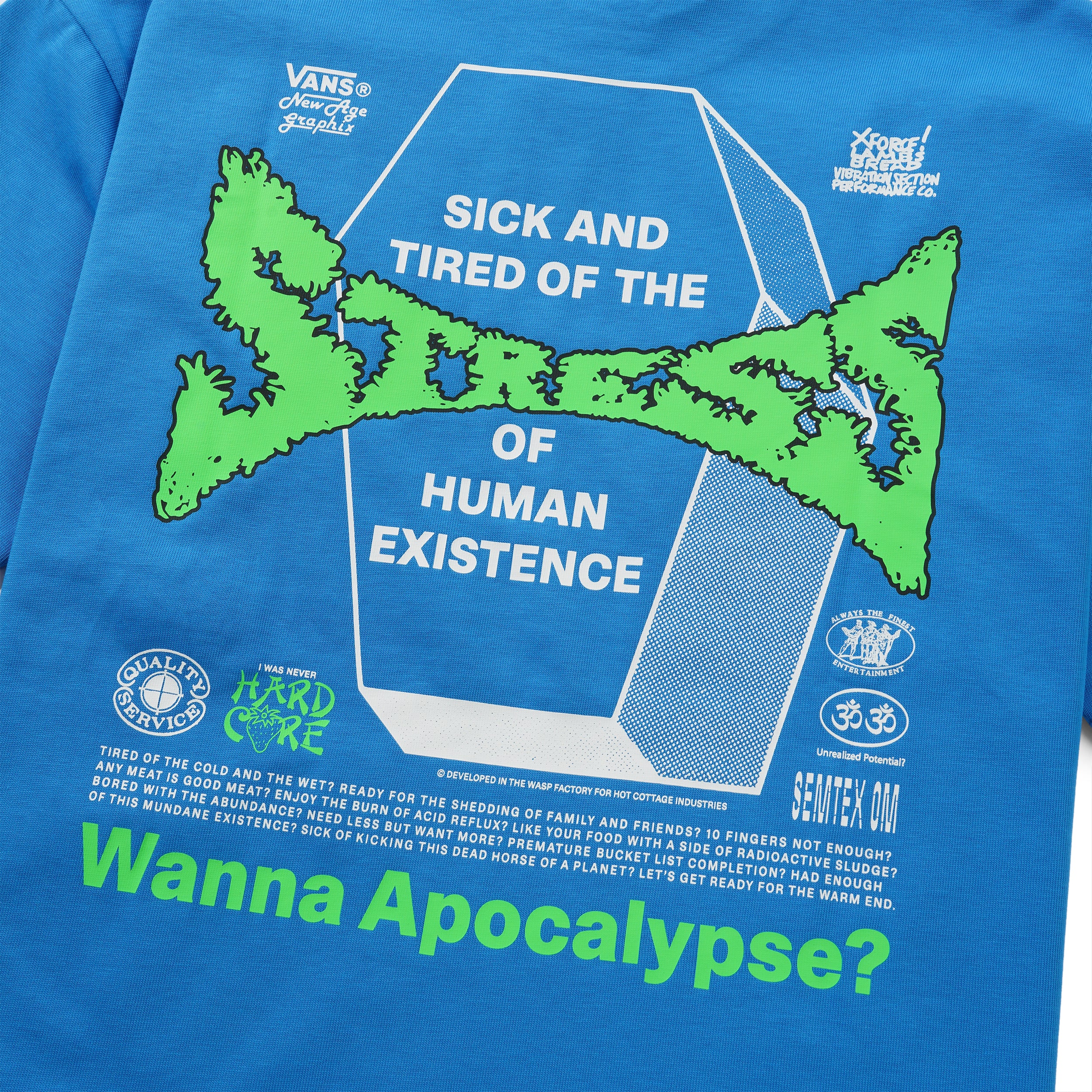 Ed Davis Tee, Bright Azure - Image 4