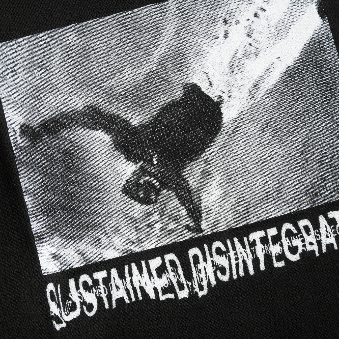 Ed 'Sustained Disintegration'  Pullover, Black - Image 3