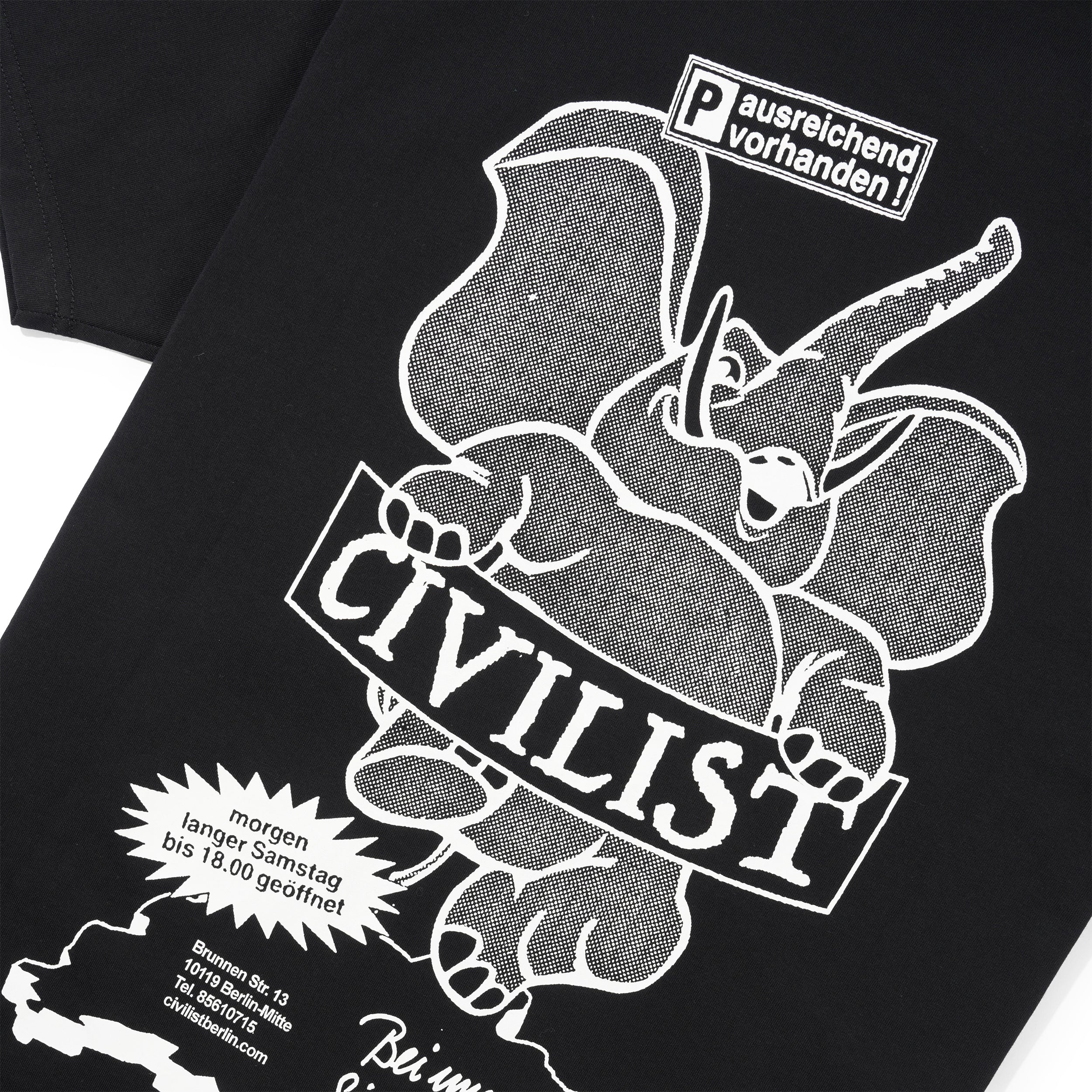 Elephant Tee, Black - Image 4