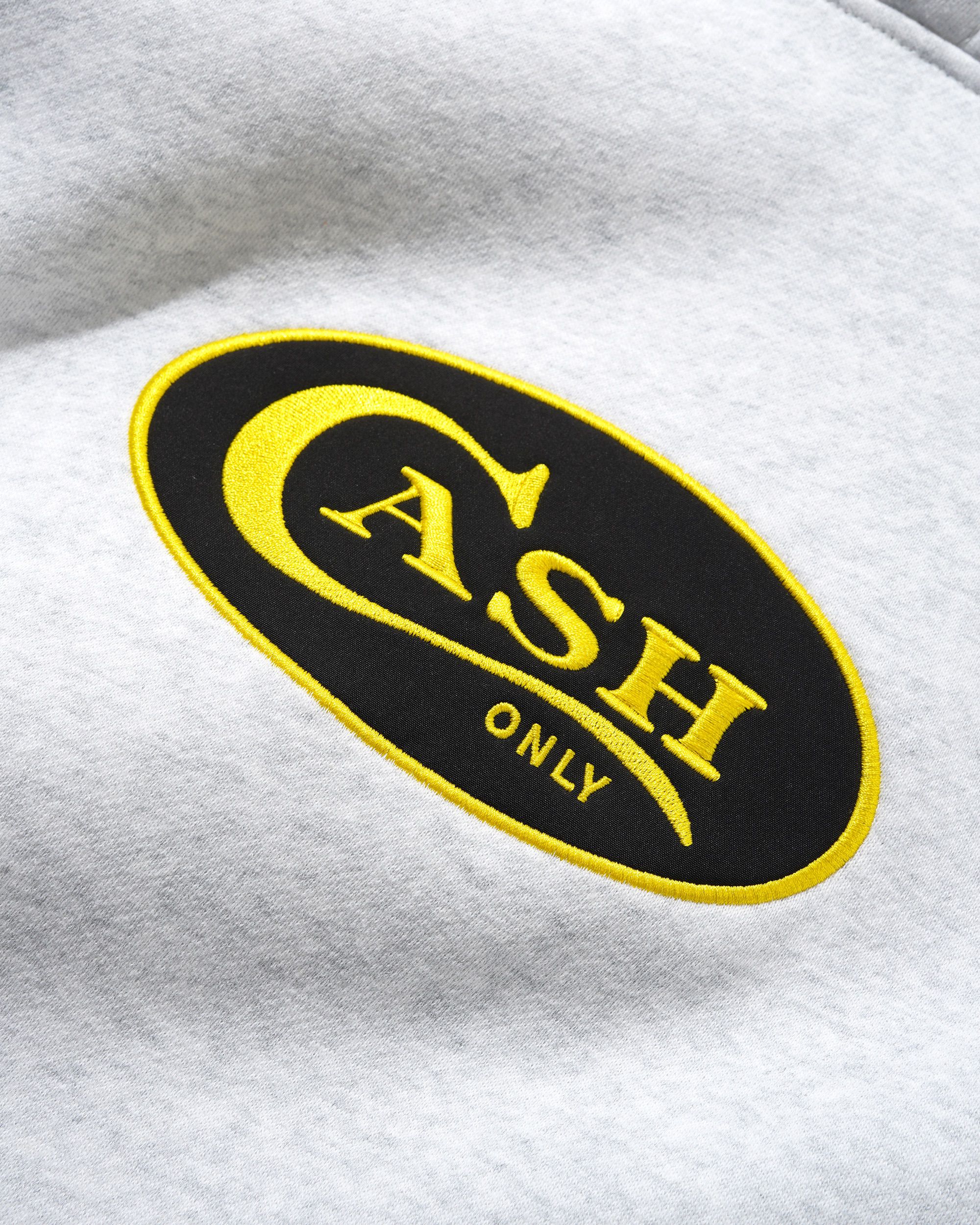 Emblem Pullover Hood, Ash - Image 2