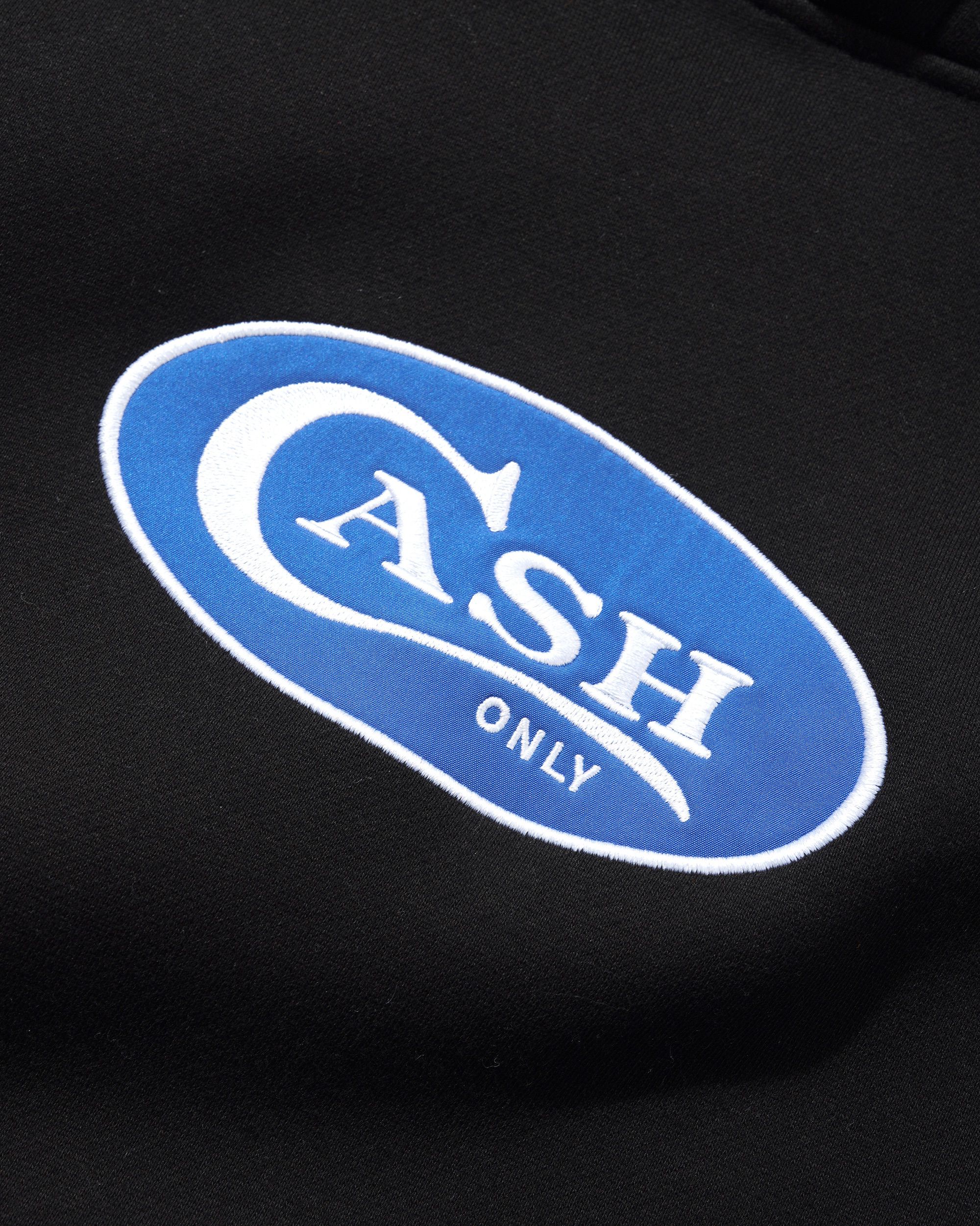 Emblem Pullover Hood, Black - Image 2