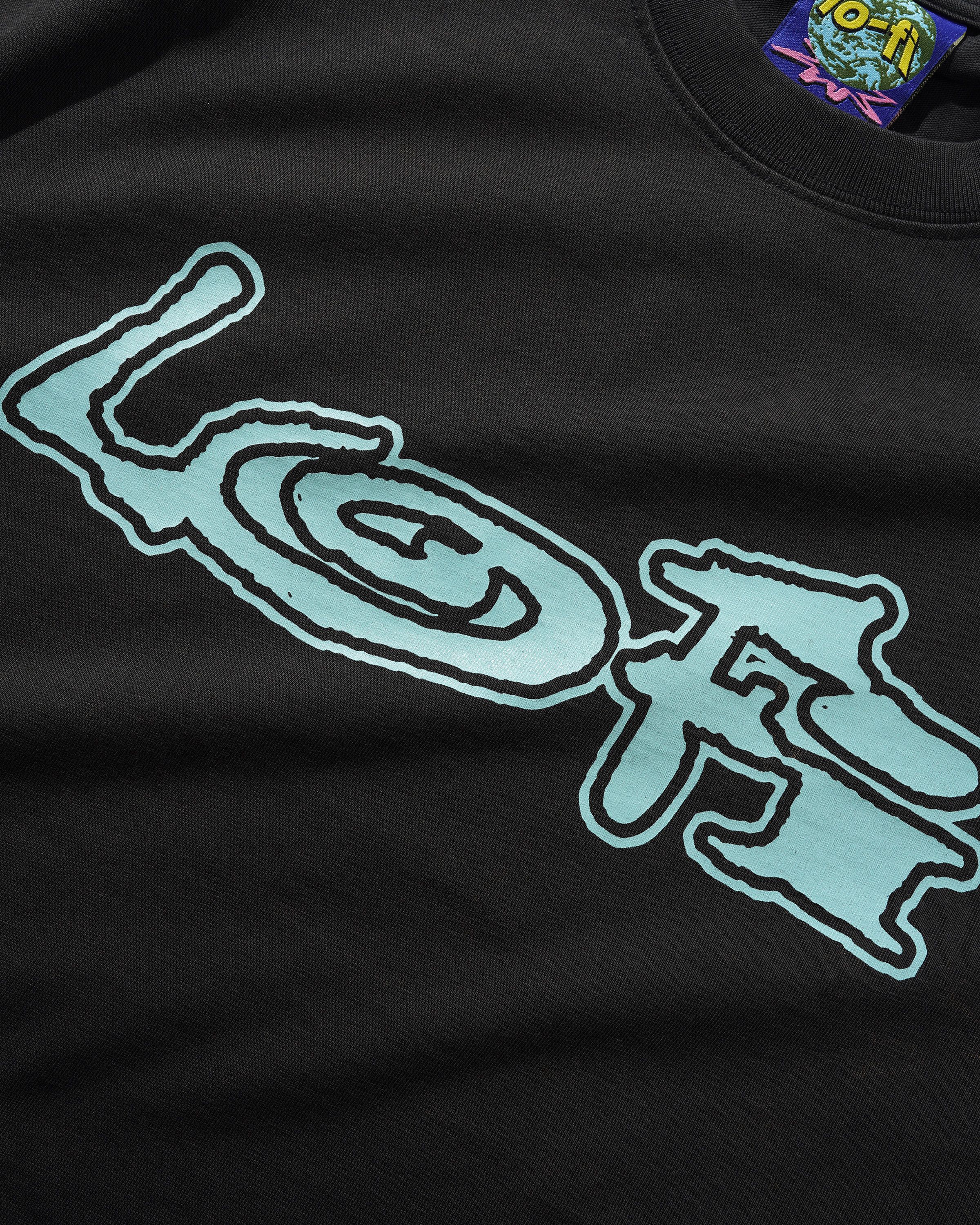 Emission Tee, Washed Black - Image 2