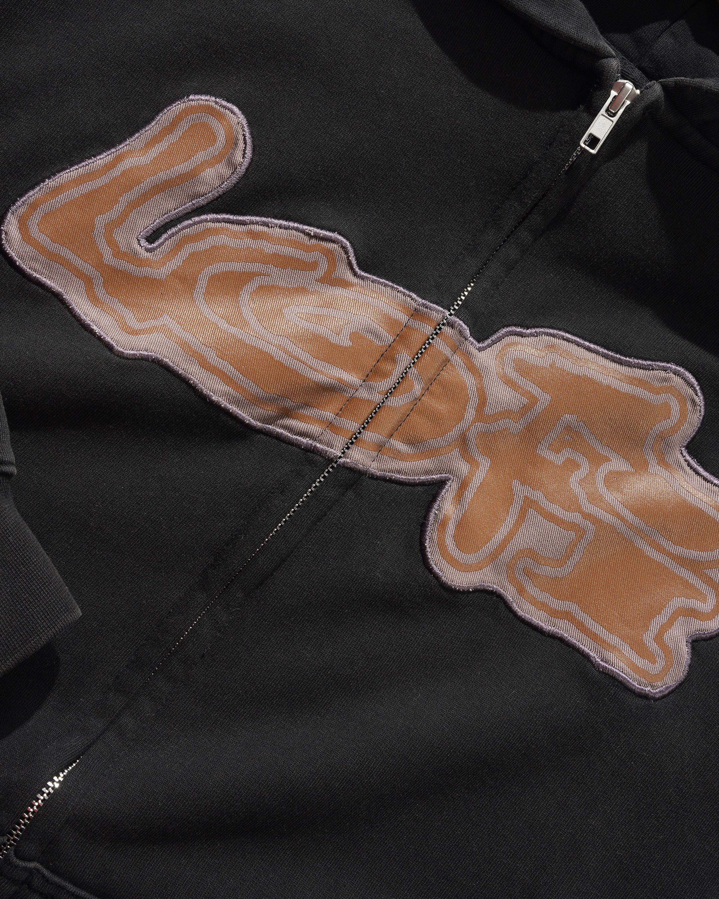 Emission Zip-Thru Hood, Black - Image 2