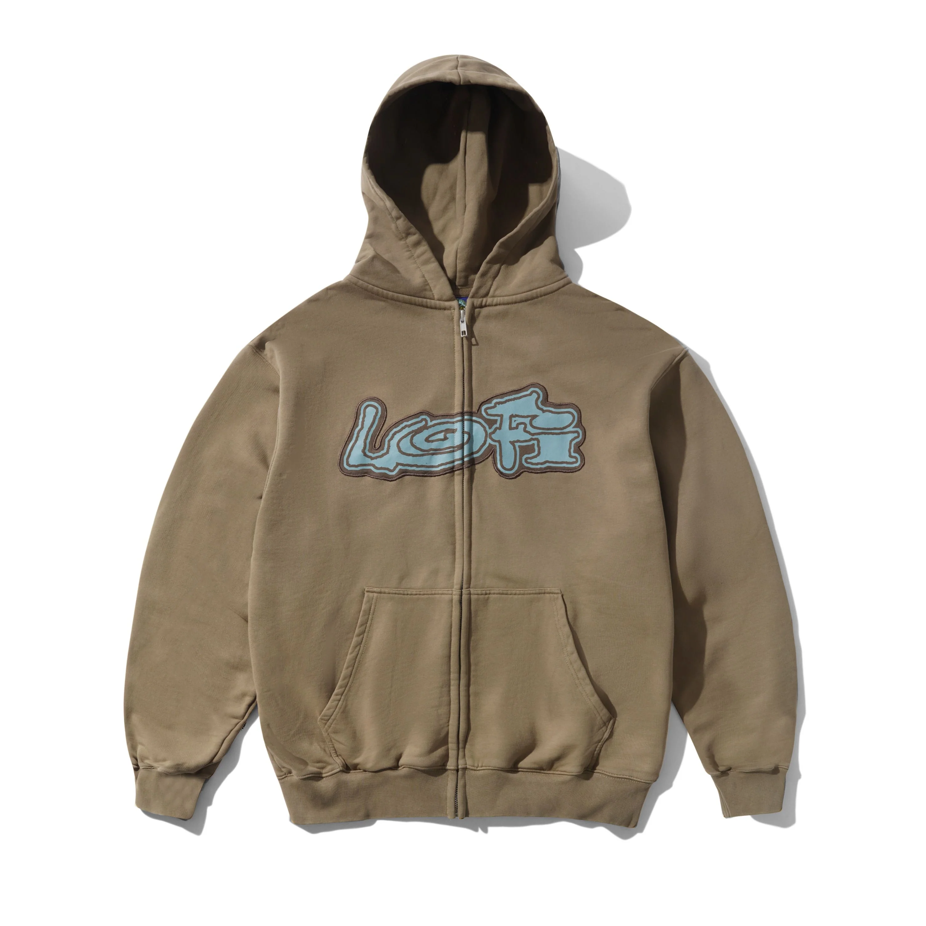Emission Zip-Thru Hood, Oak