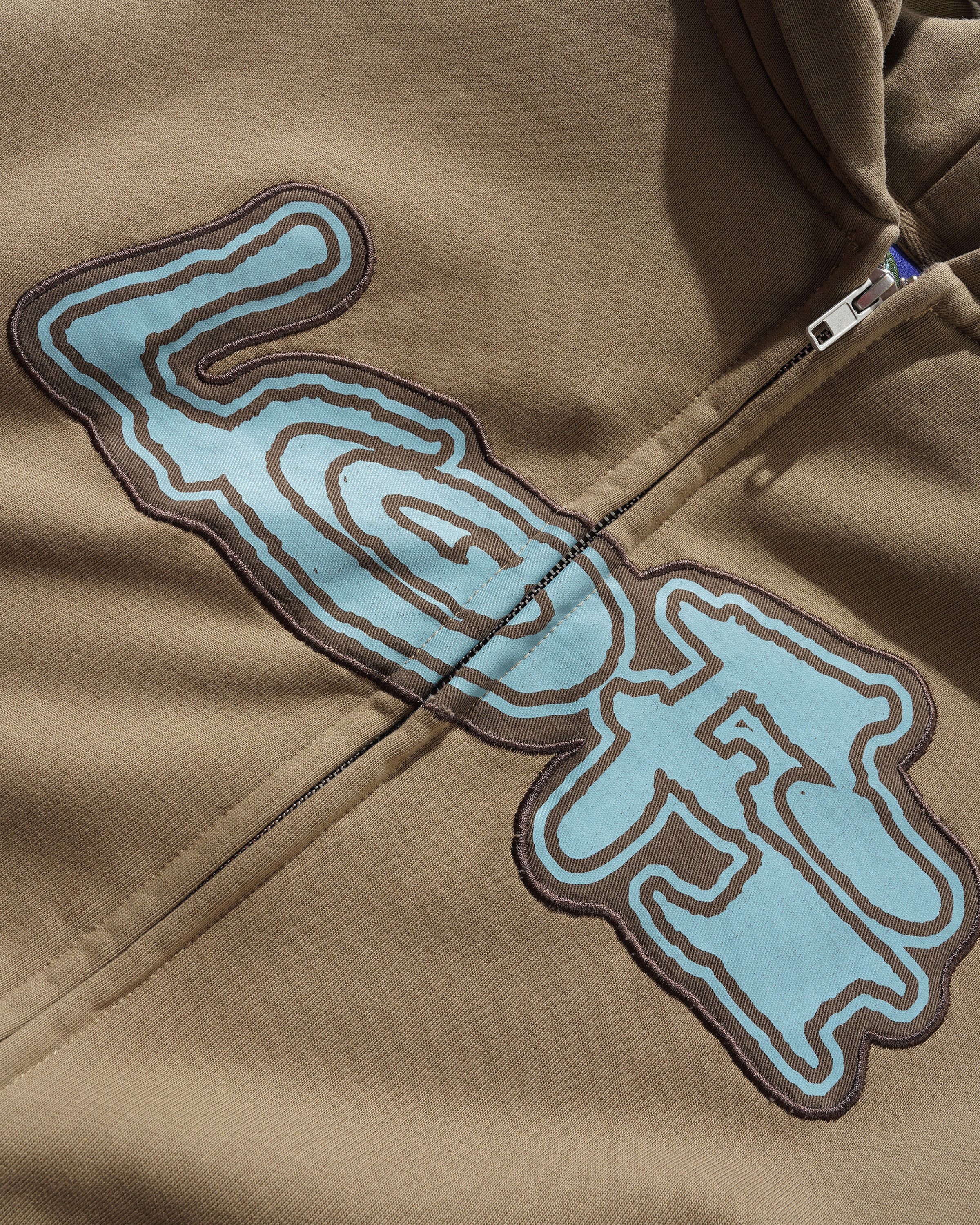 Emission Zip-Thru Hood, Oak - Image 2