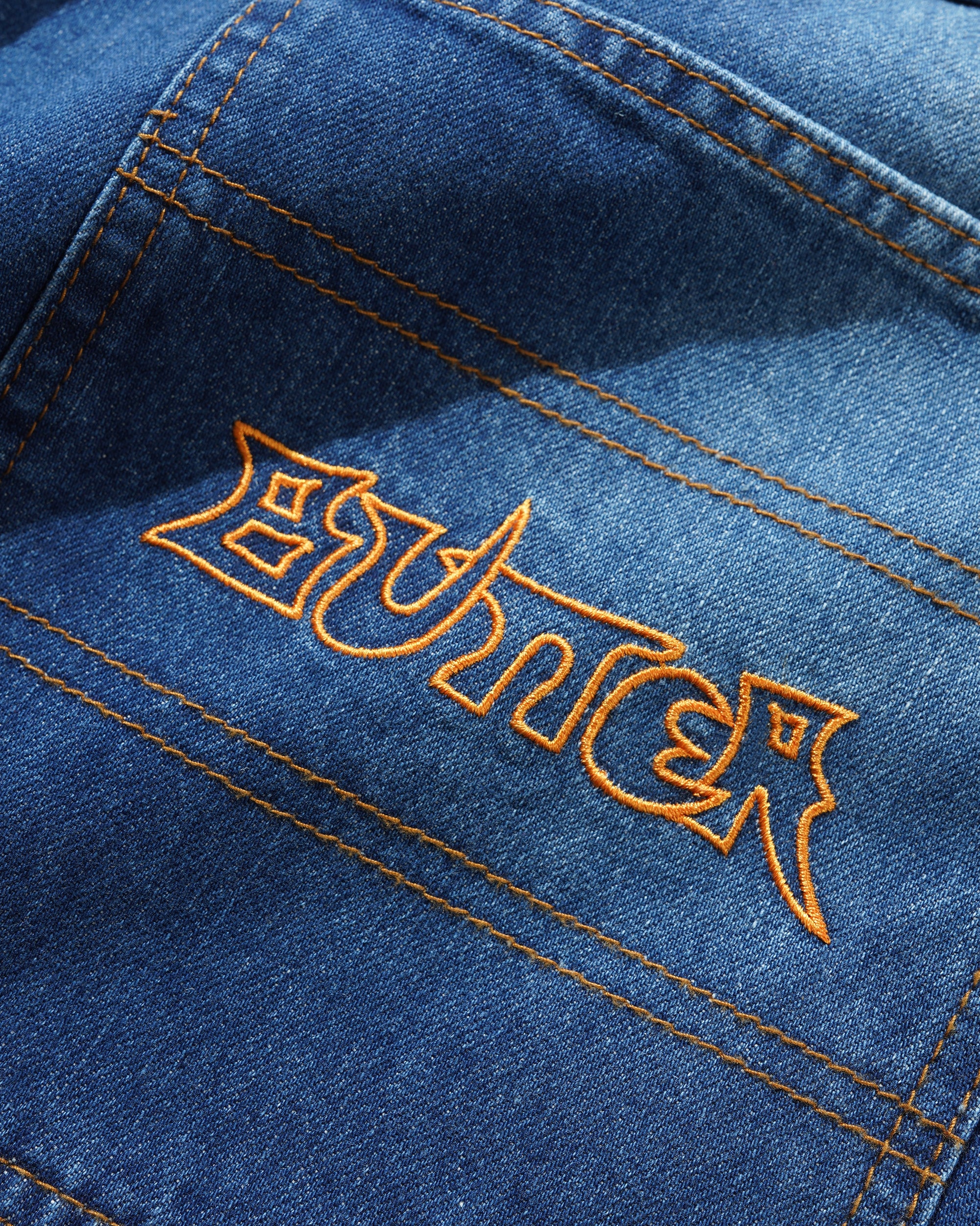 Encounter Denim Jeans, Washed Slub Blue - Image 3