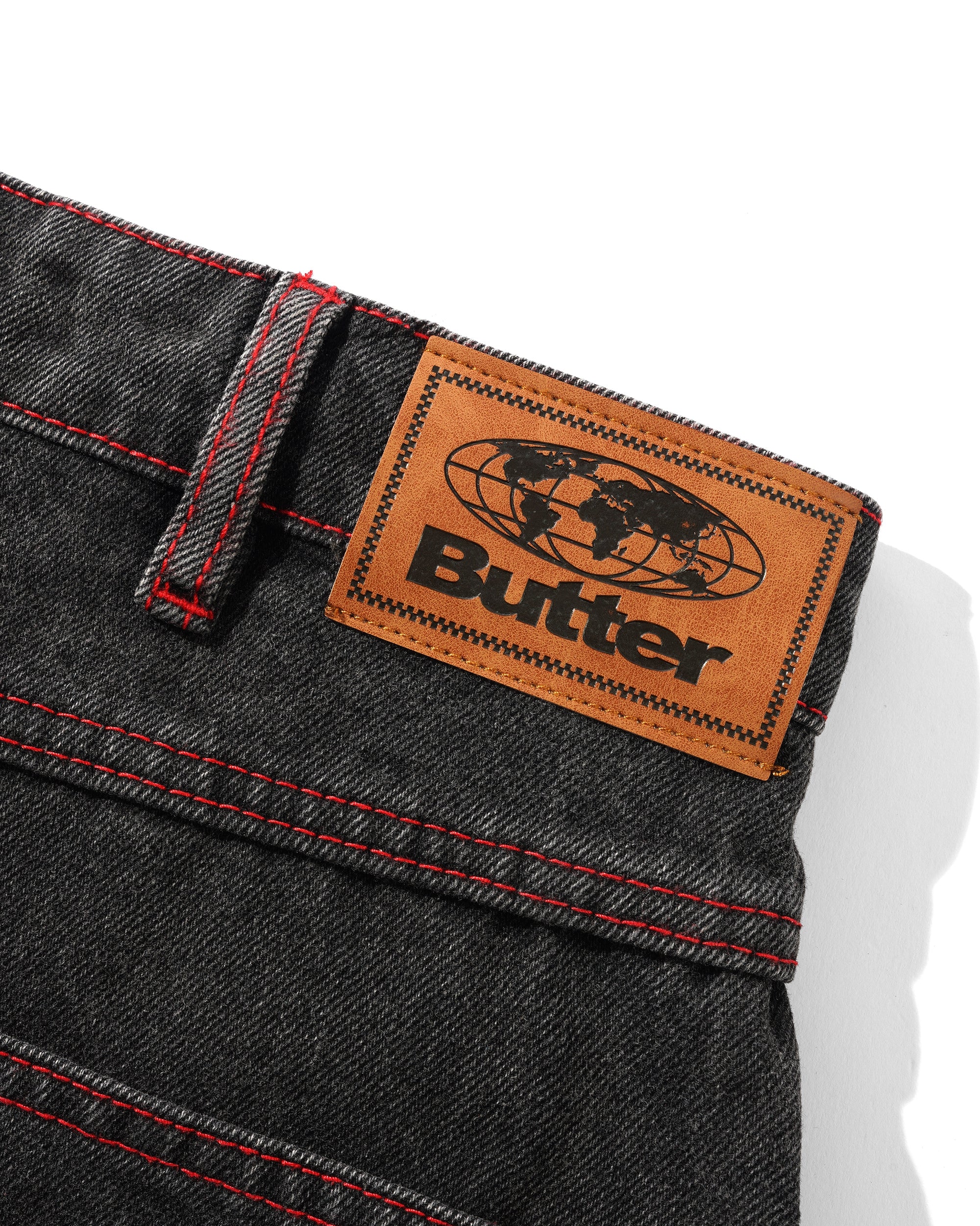 Encounter Denim Shorts, Tinted Washed Black - Image 2