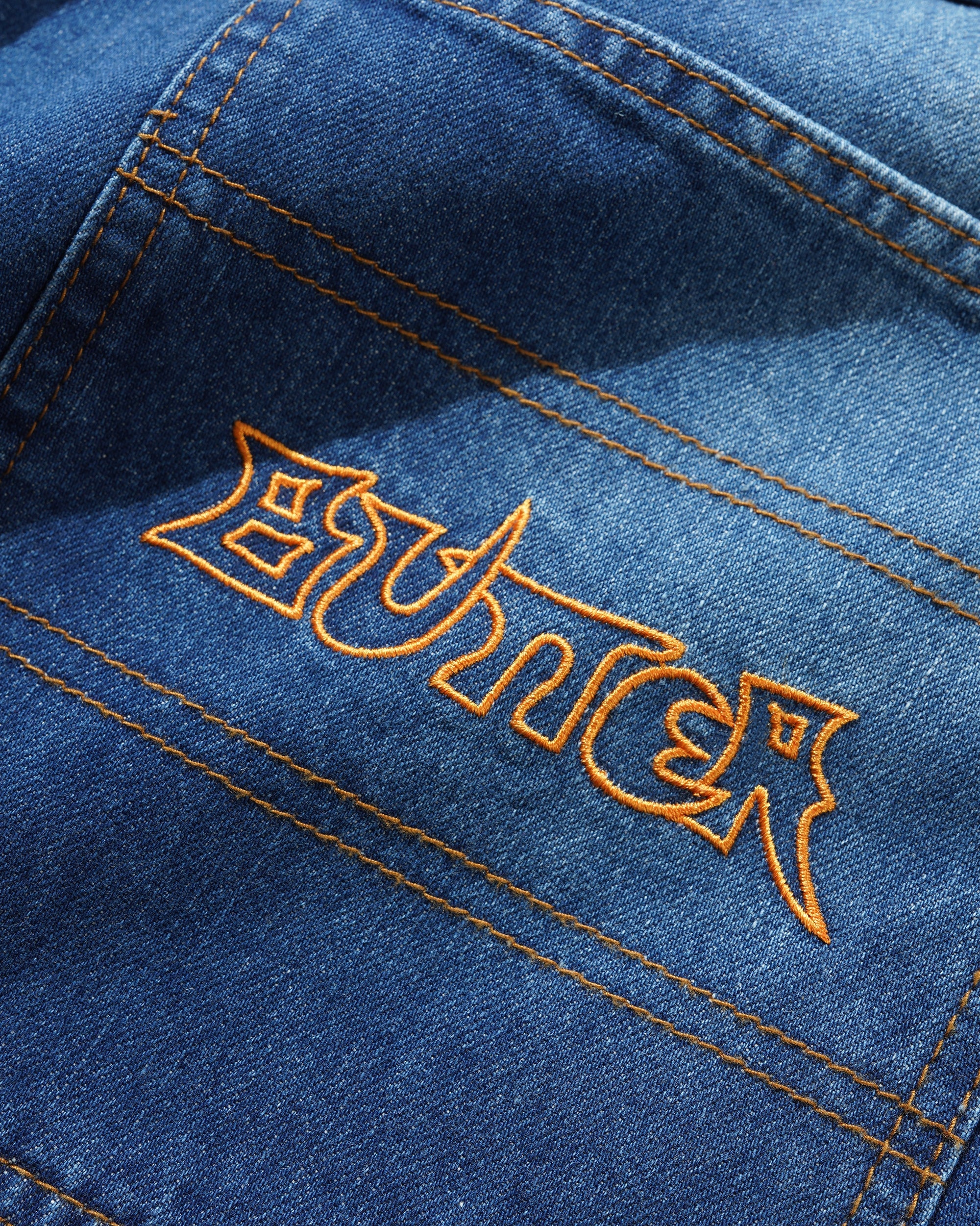 Encounter Denim Shorts, Washed Slub Blue - Image 3