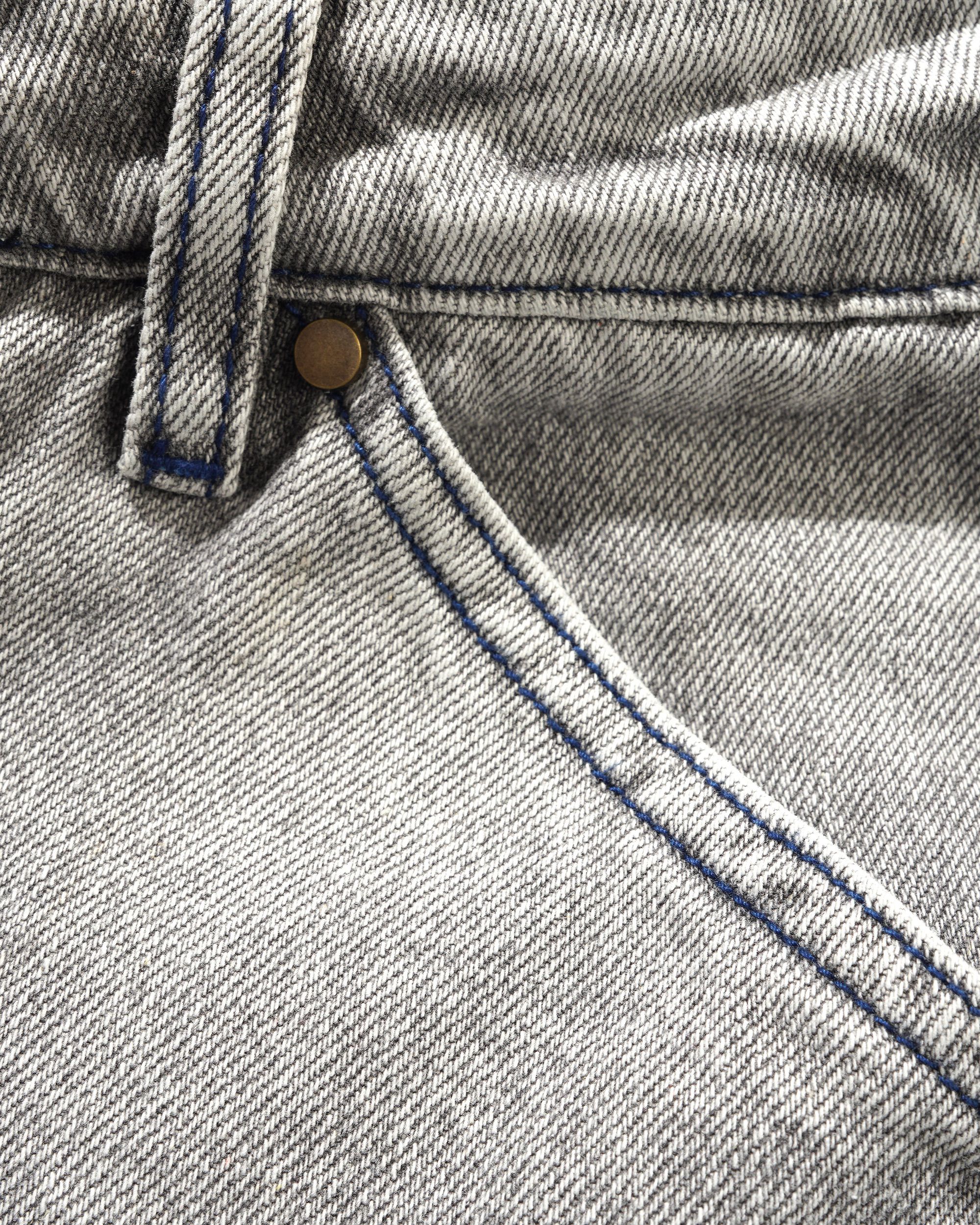 Encounter Denim Shorts, Washed Soft Grey - Image 4