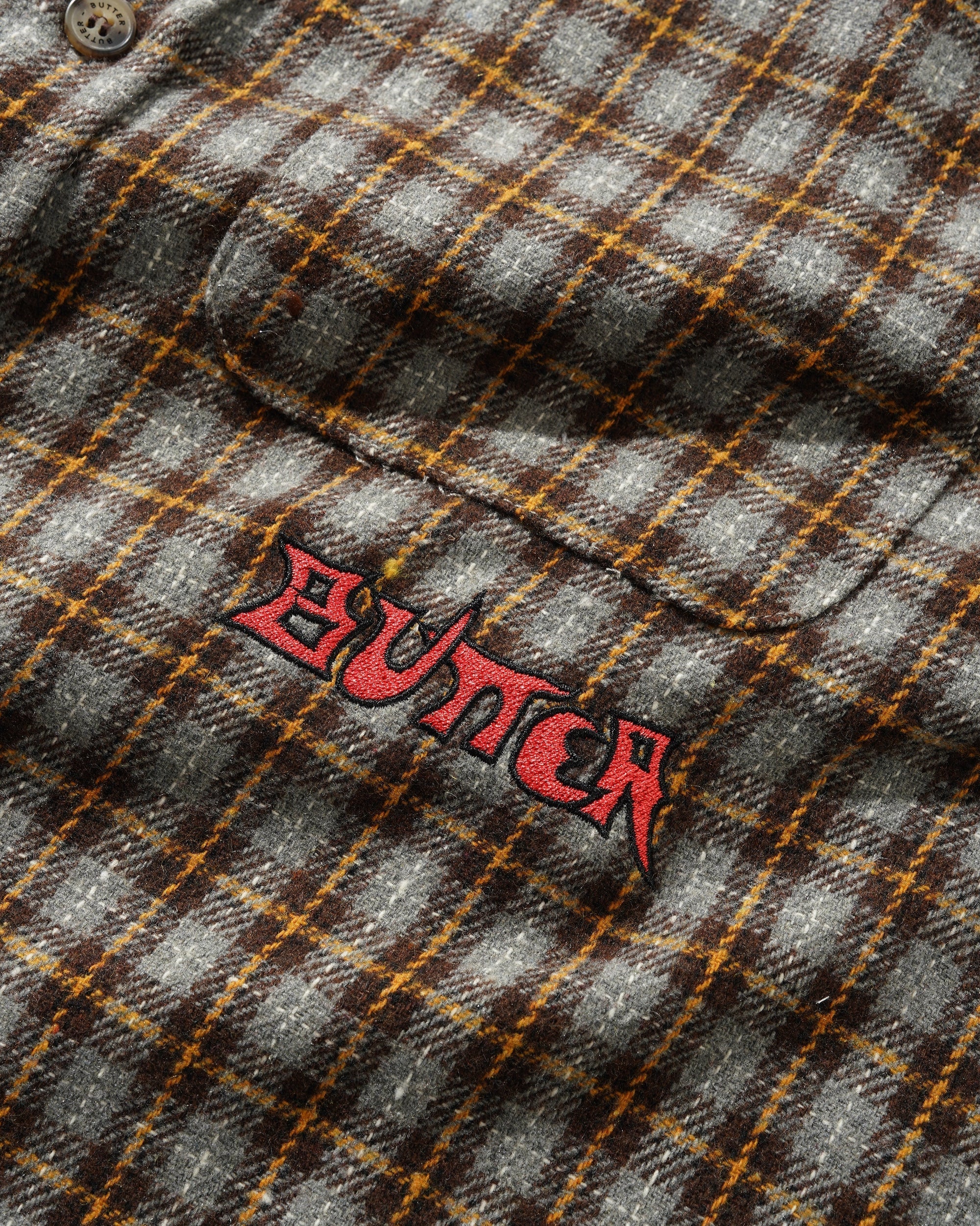 Encounter Shirt, Charcoal / Mustard - Image 2