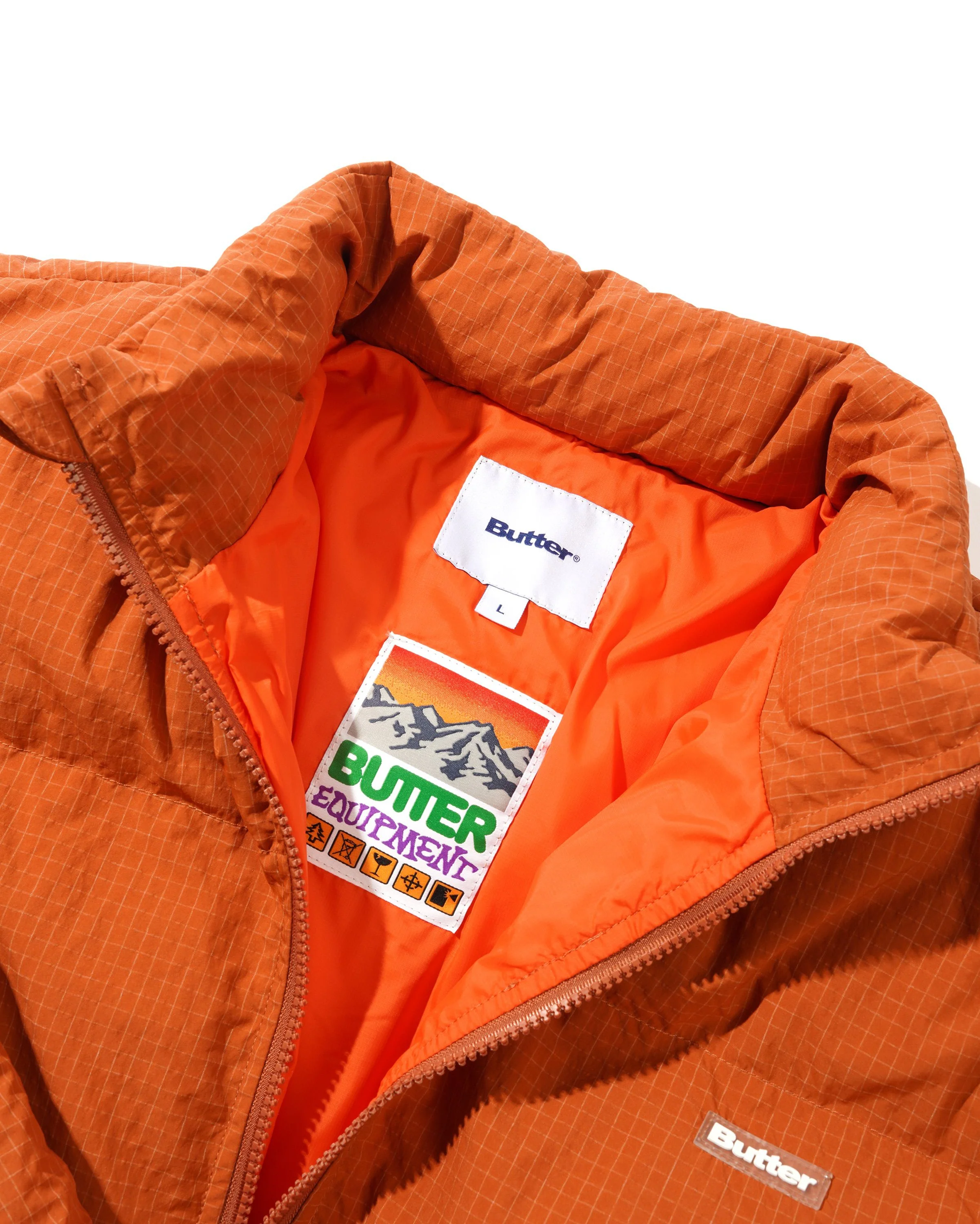 Endure Puffer Jacket, Rust - Image 3