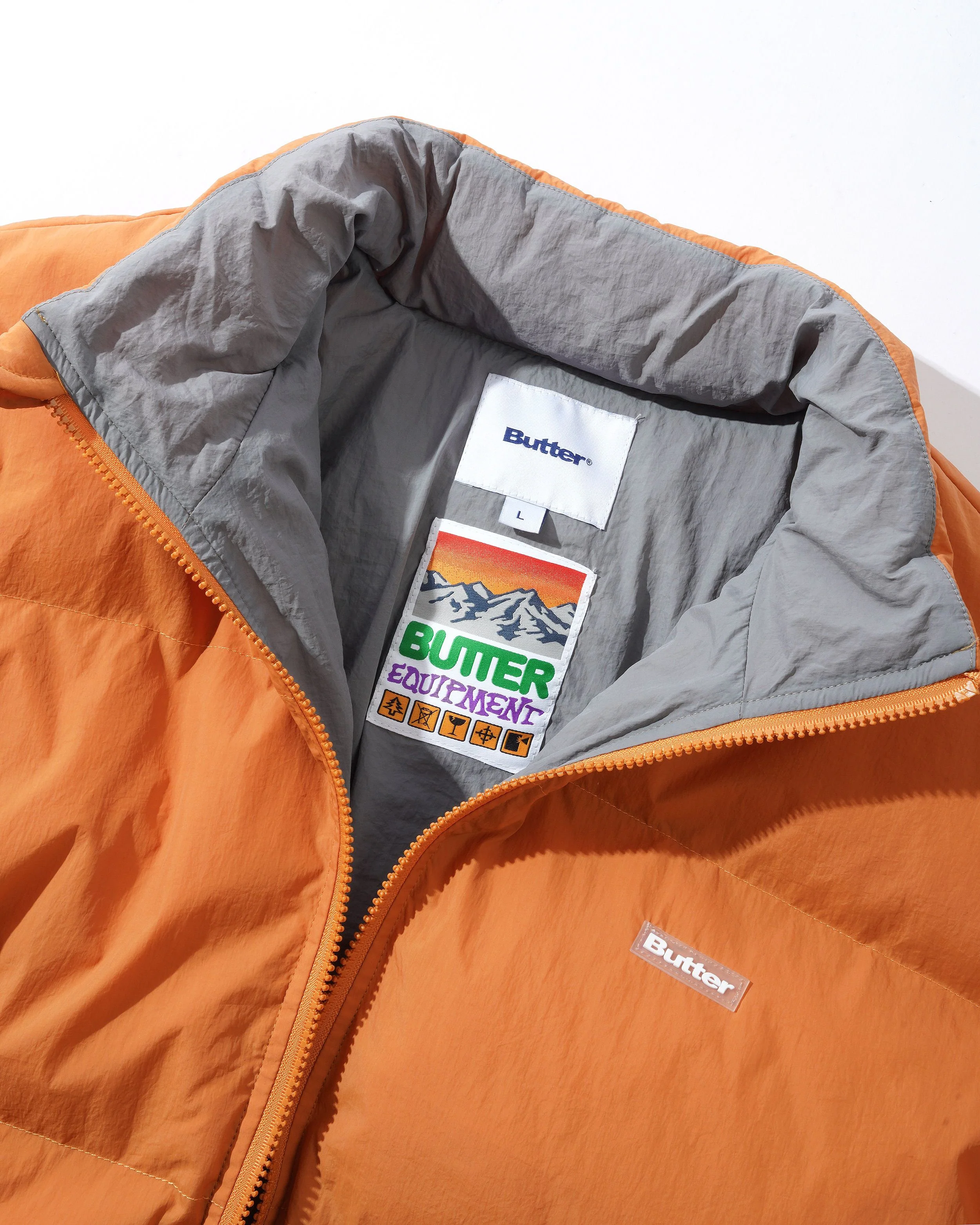 Endure Puffer Jacket, Terracotta - Image 4