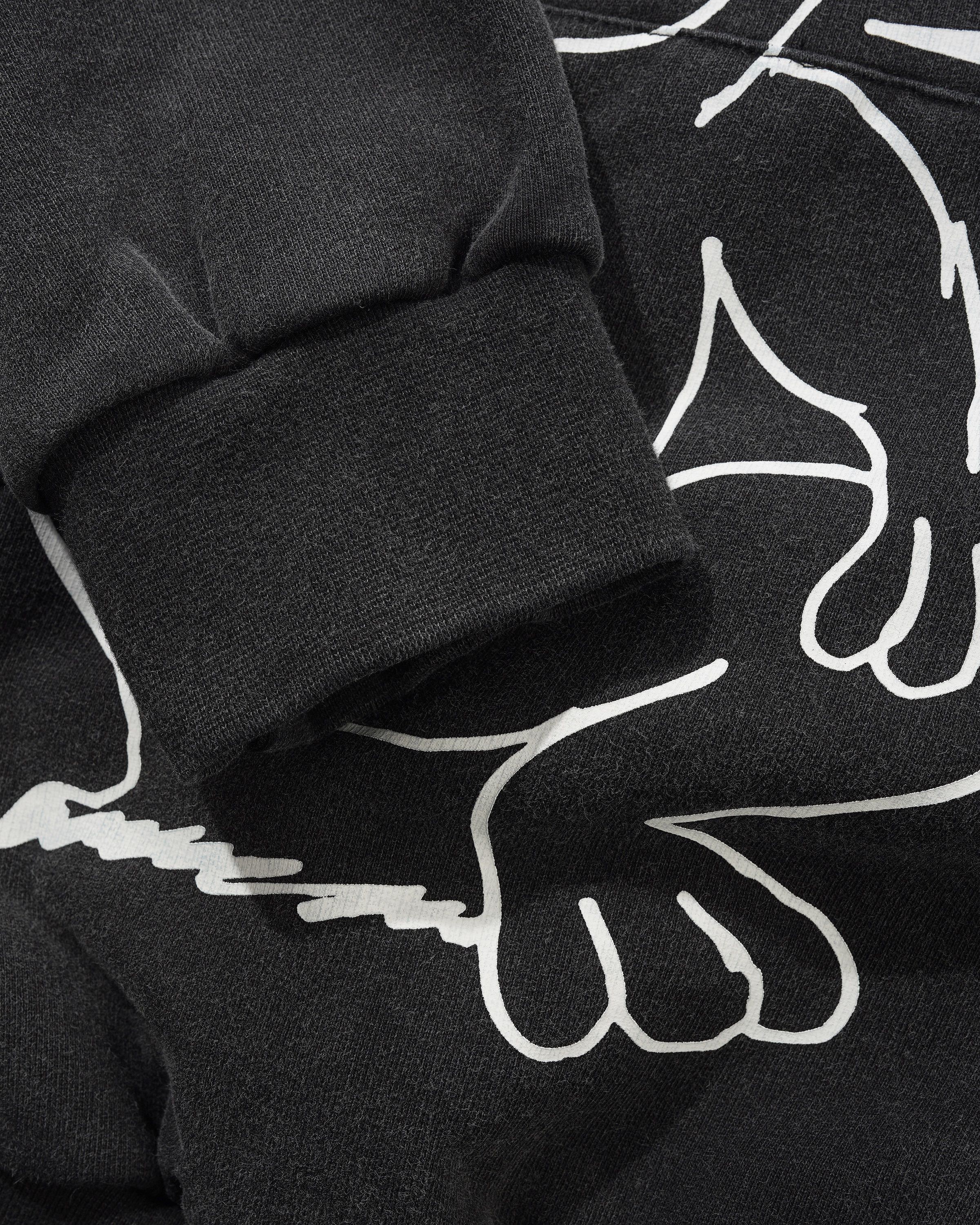Enemy Pullover Hood, Distressed Washed Black - Image 5