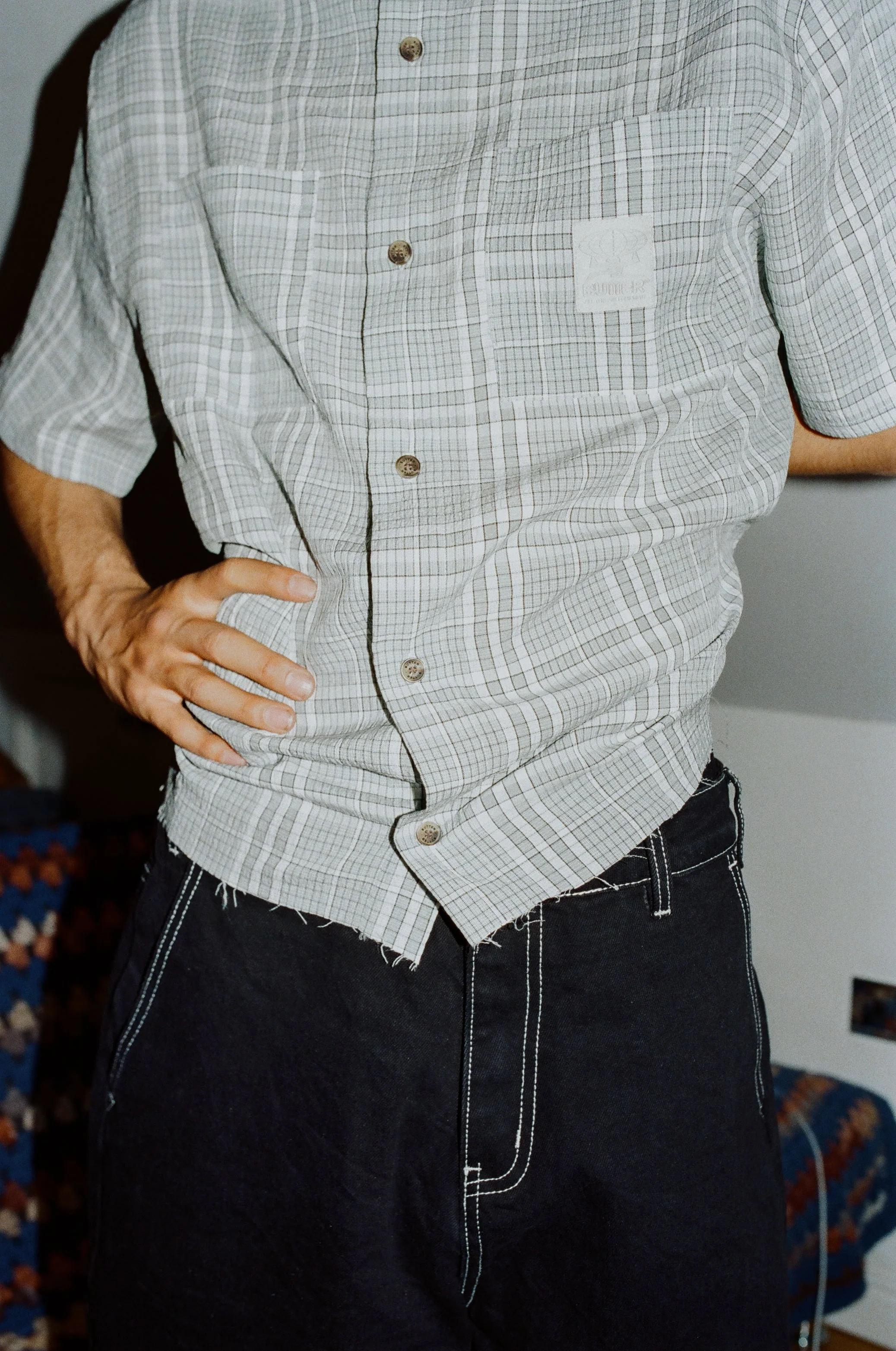 Equipment S/S Shirt, Light Grey - Image 5
