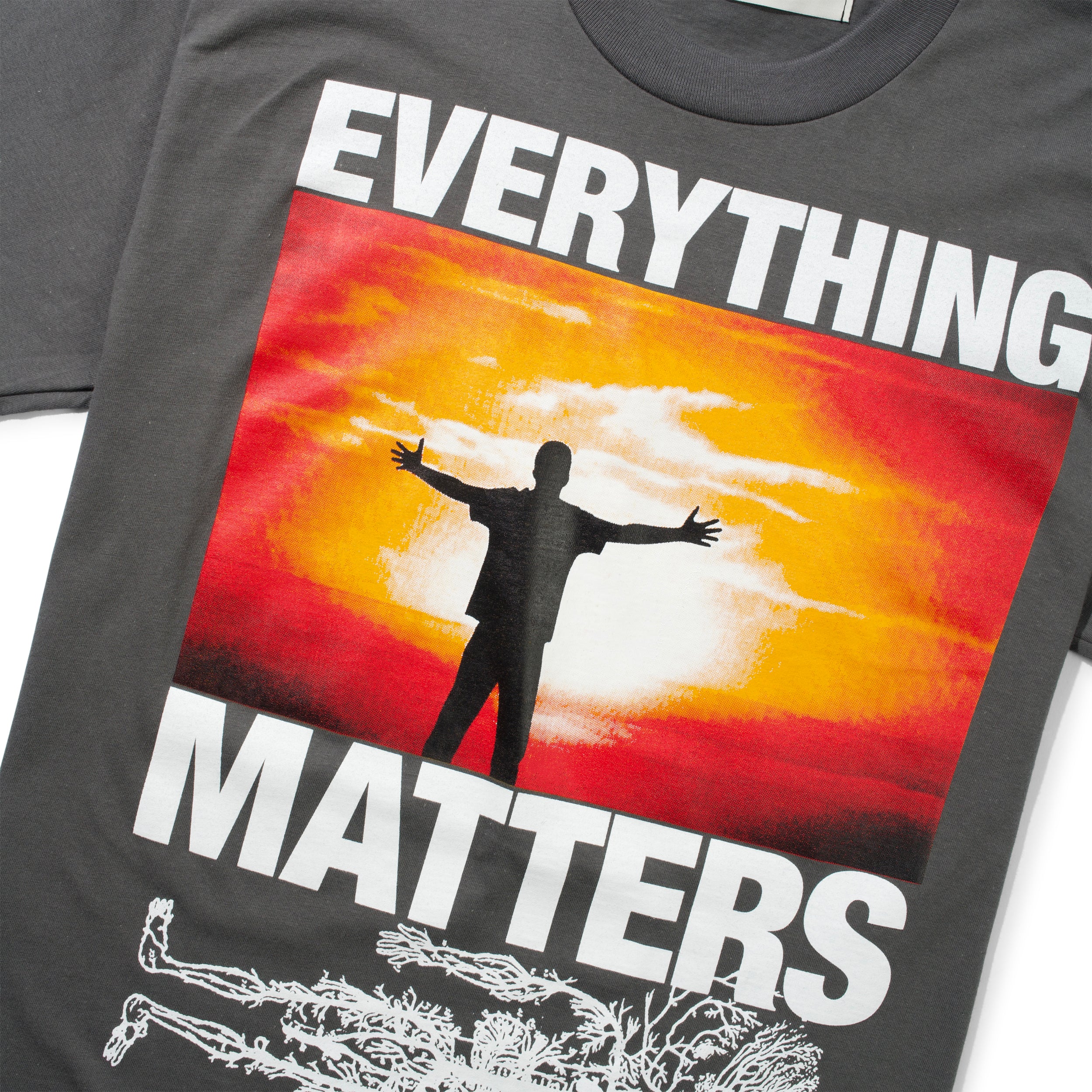 Everything Matters Tee, Grey / Charcoal - Image 2