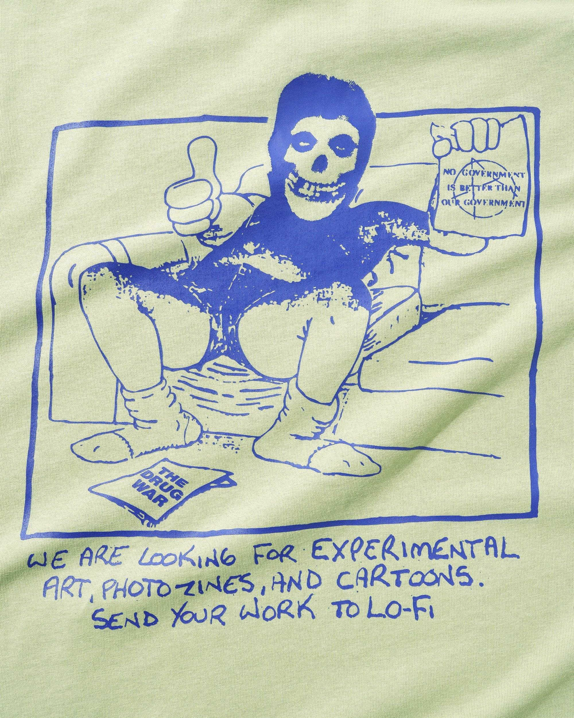 Experimental Tee, Washed Matcha - Image 2