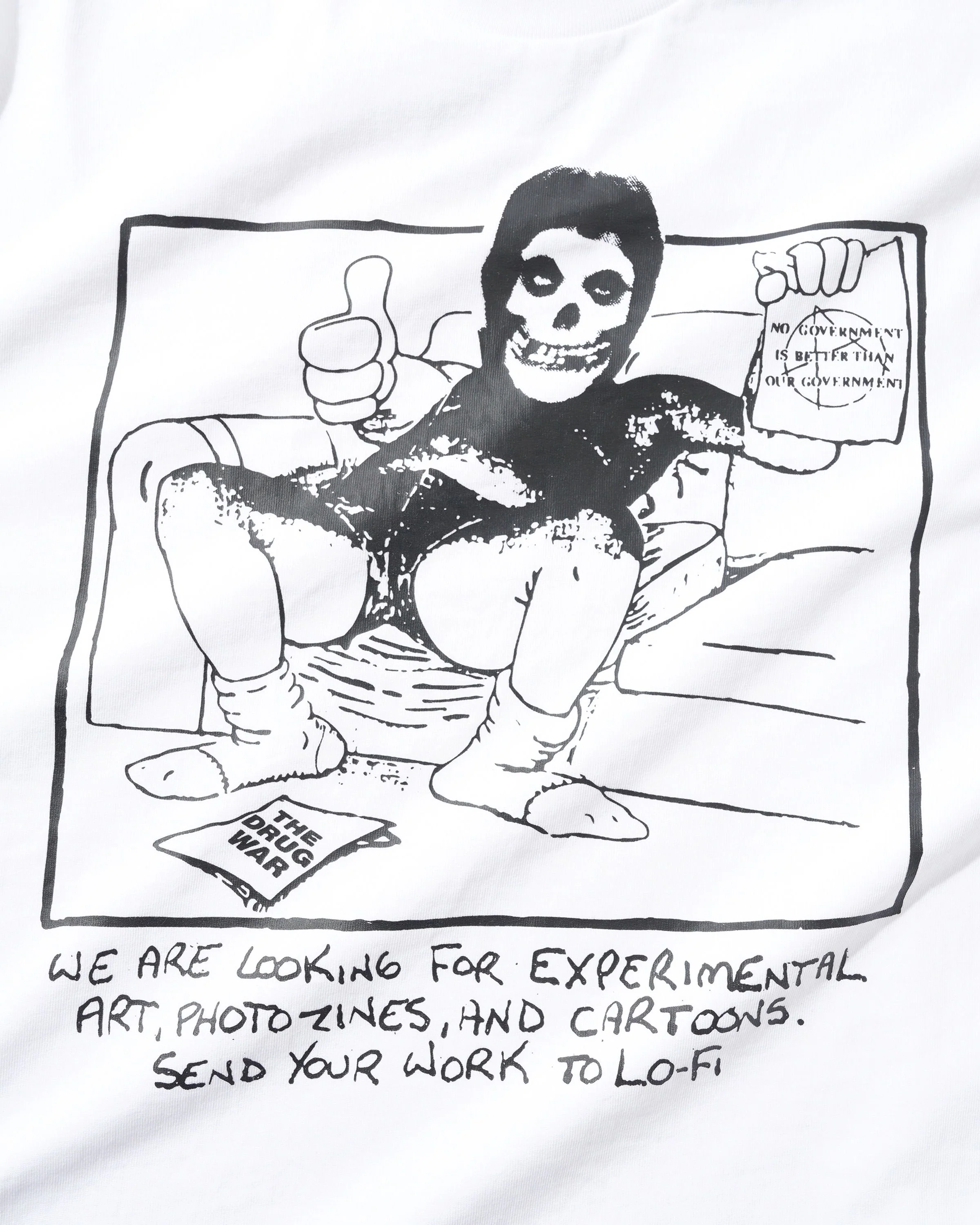 Experimental Tee, White - Image 2