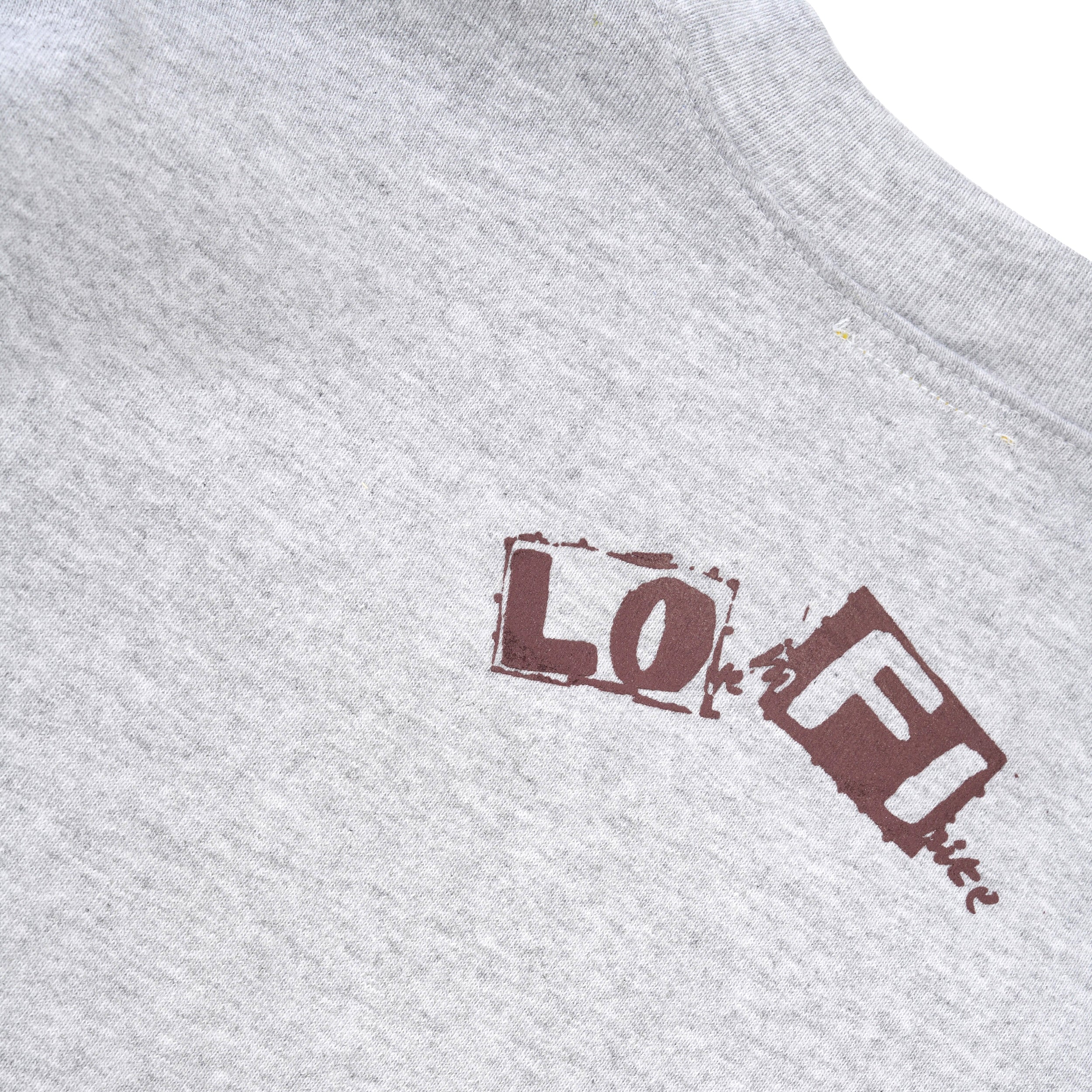 Face Crewneck Sweatshirt No. 1, Ash Grey - Image 4