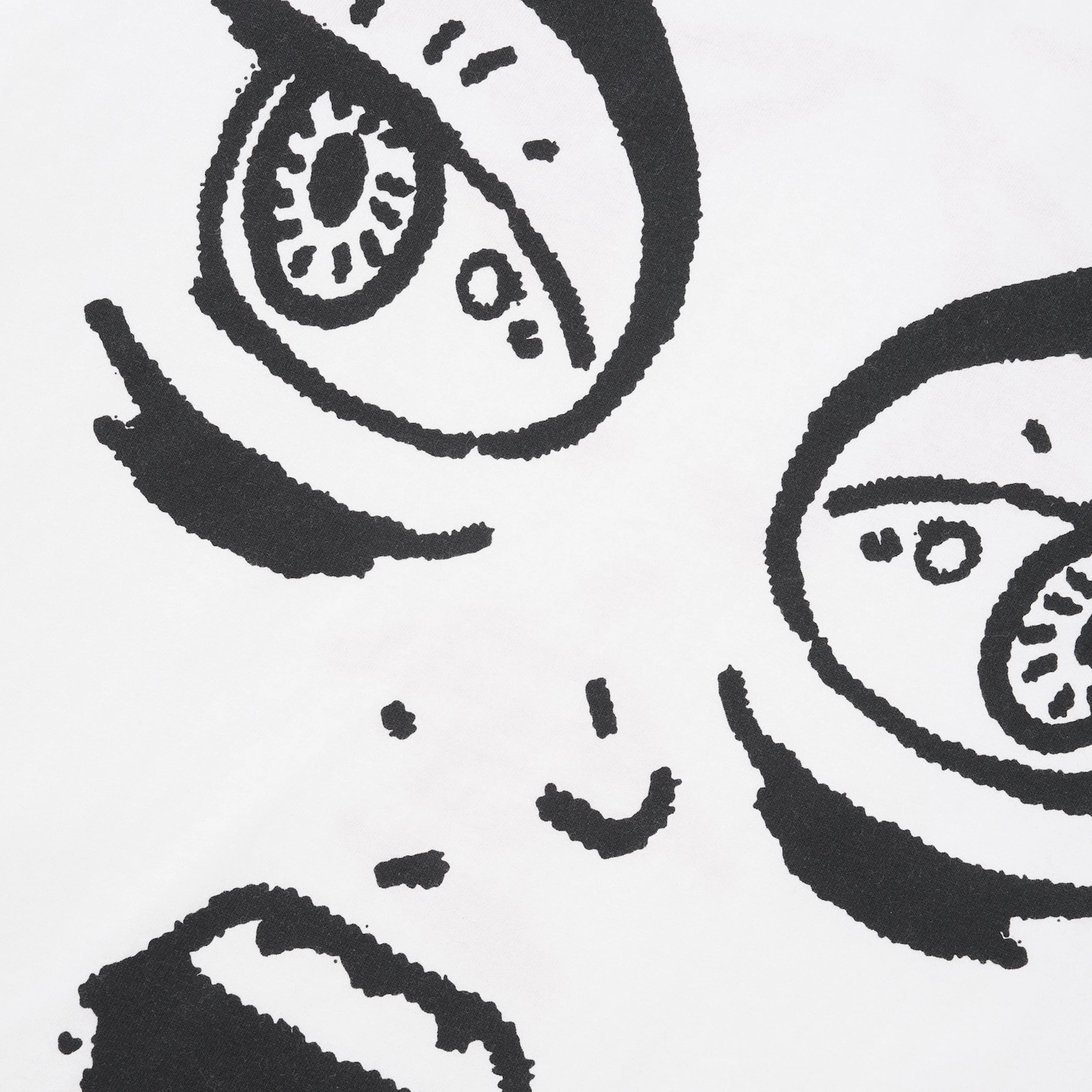 Face Tee, White - Image 3