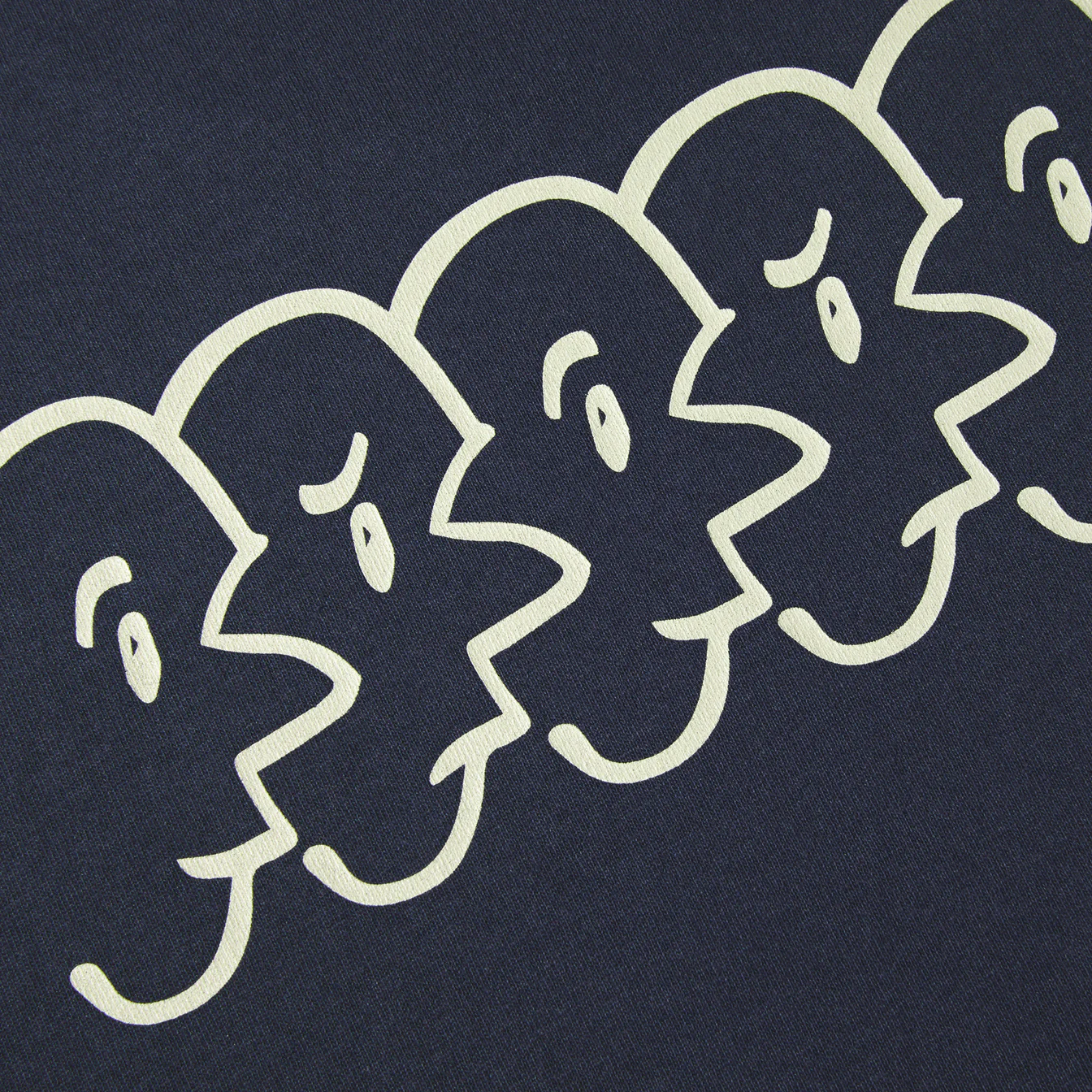 Faces Tee, New Navy - Image 3