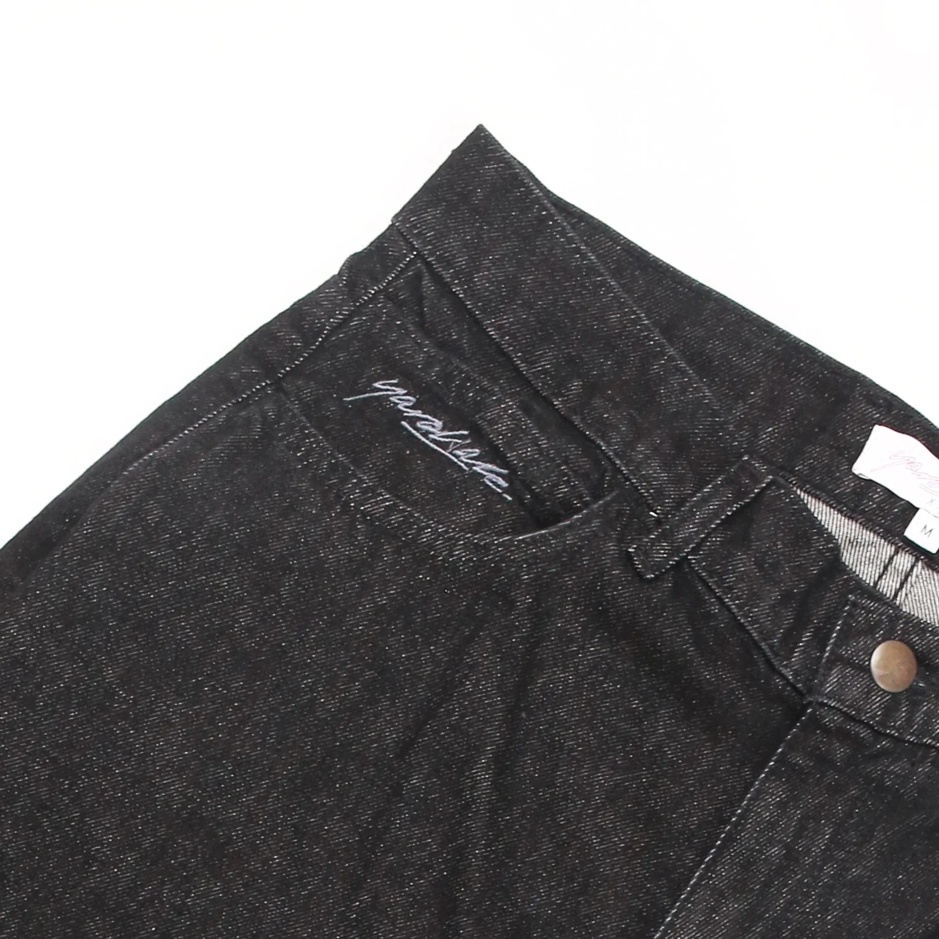 Faded Phantasy Denim Jean, Black - Image 2