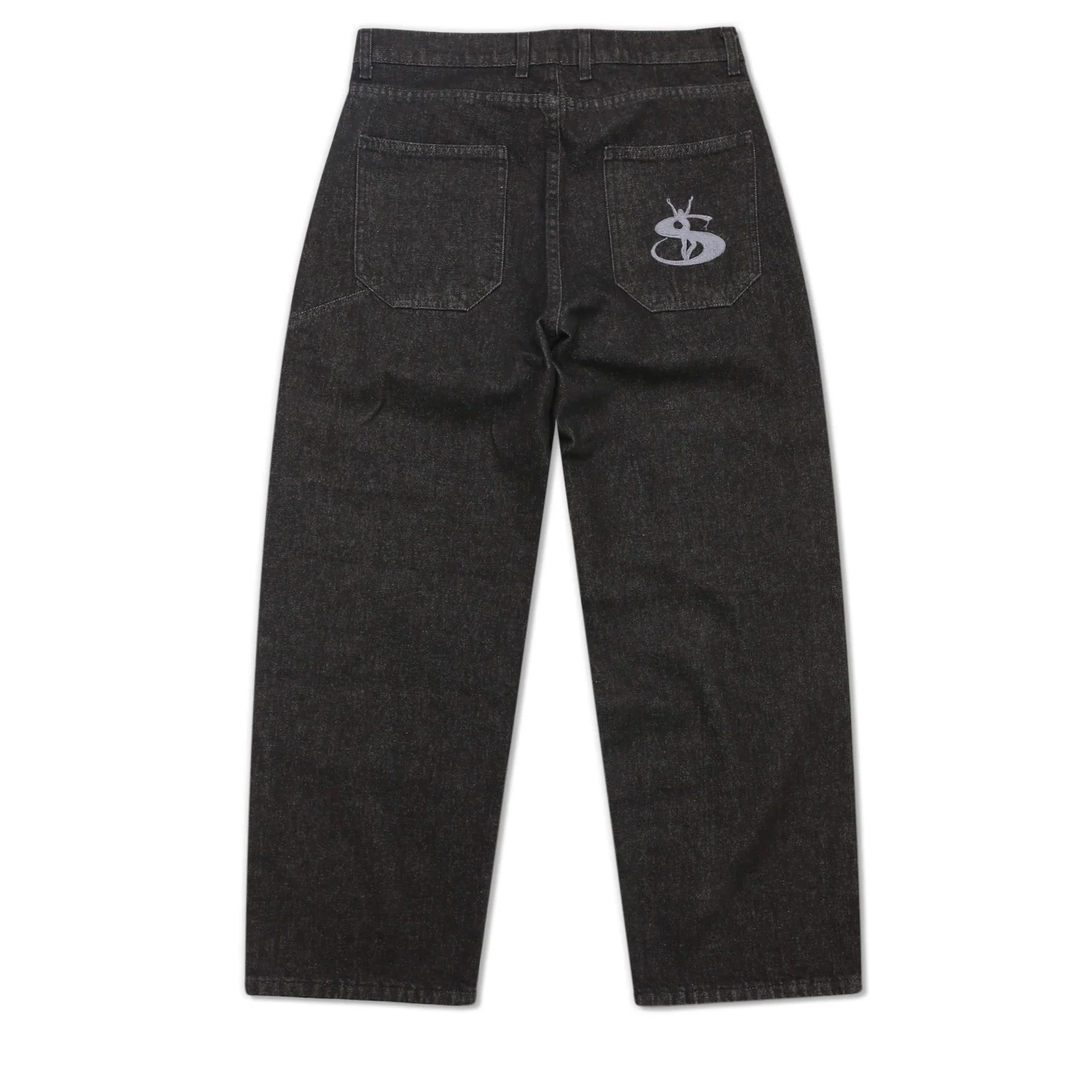 Faded Phantasy Denim Jean, Black - Image 3