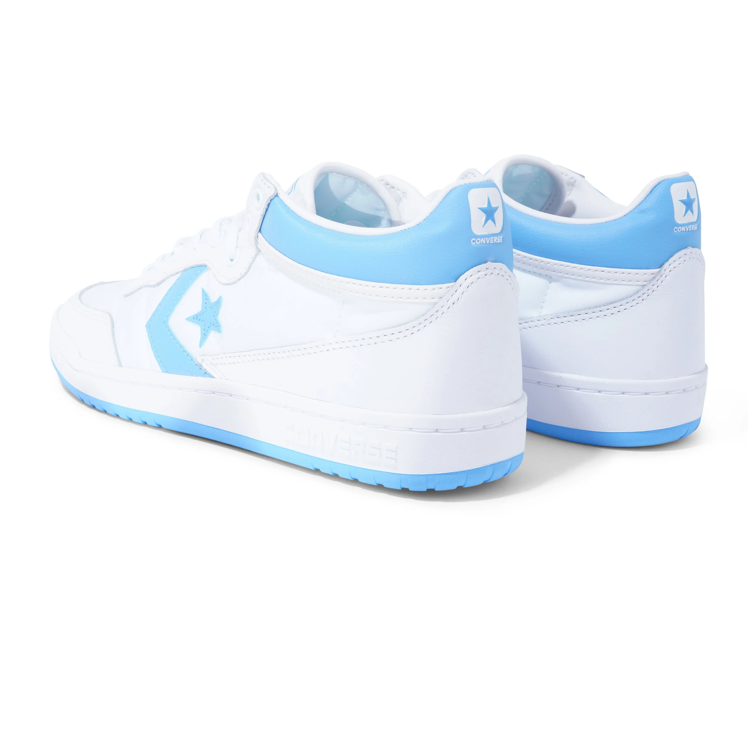 Fastbreak Pro Mid, White / Blue - Image 3