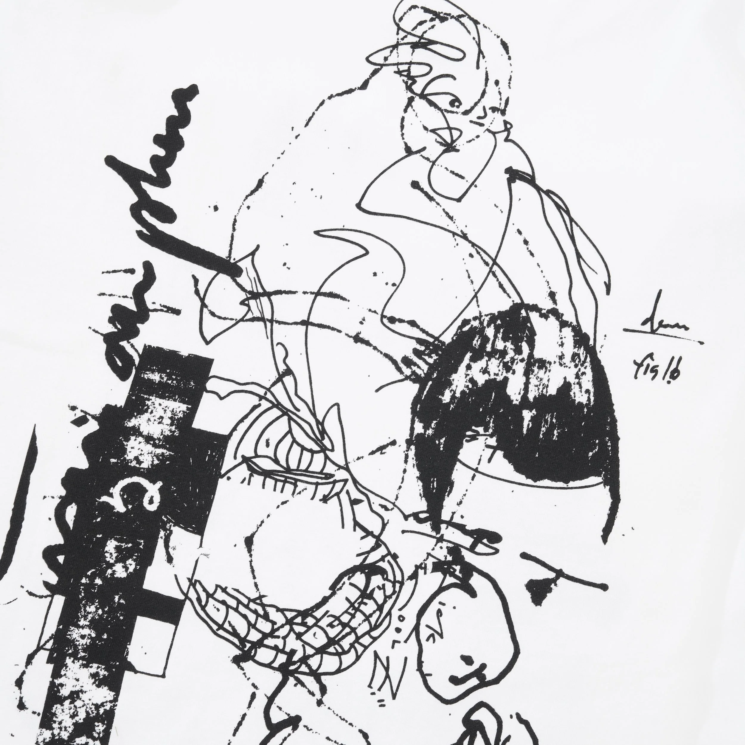 Fig 16 L/S Tee, White - Image 5