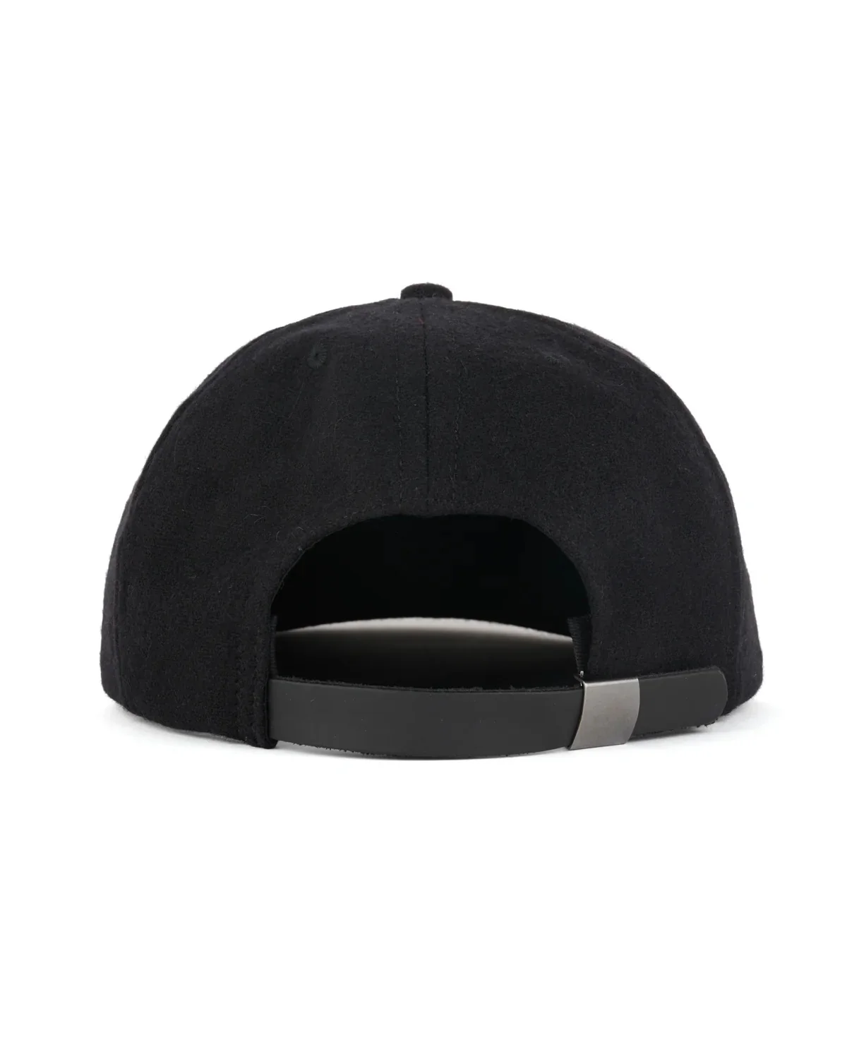 Flannel Logohead Six Panel Hat, Black - Image 2