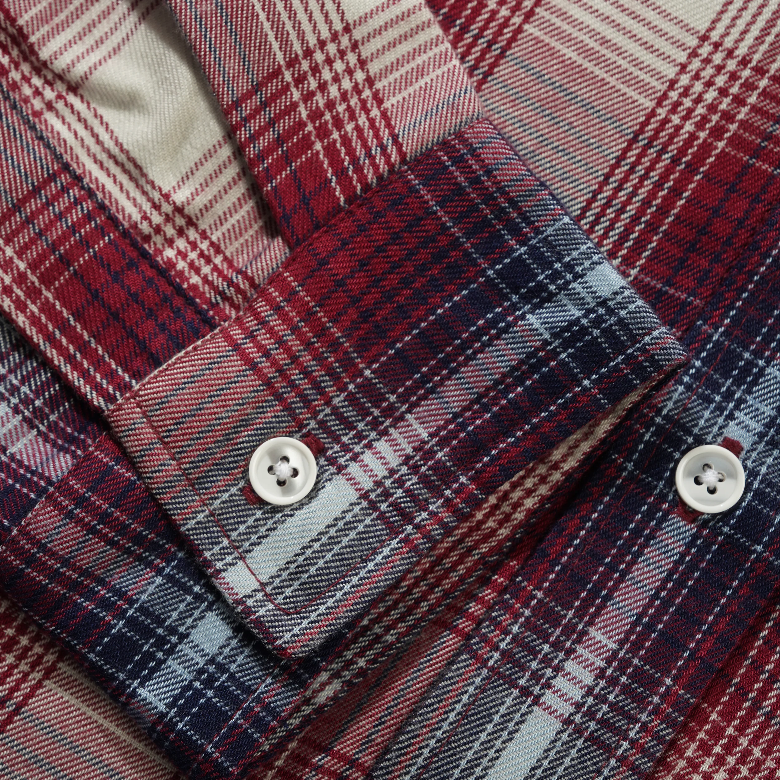 Flannel Shirt, Red - Image 3