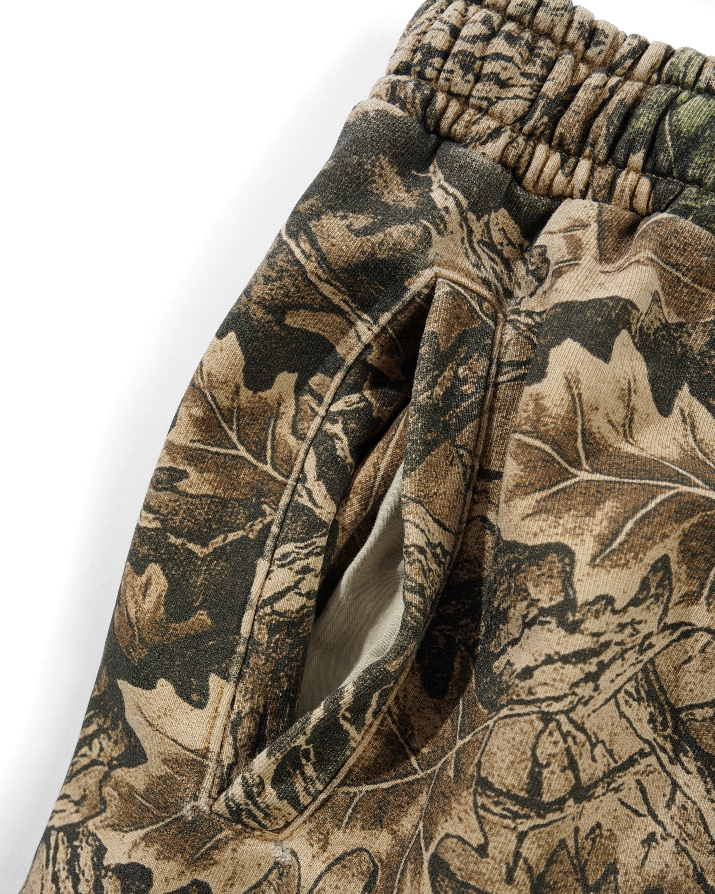 Fleece Shorts, Forest Camo - Image 6