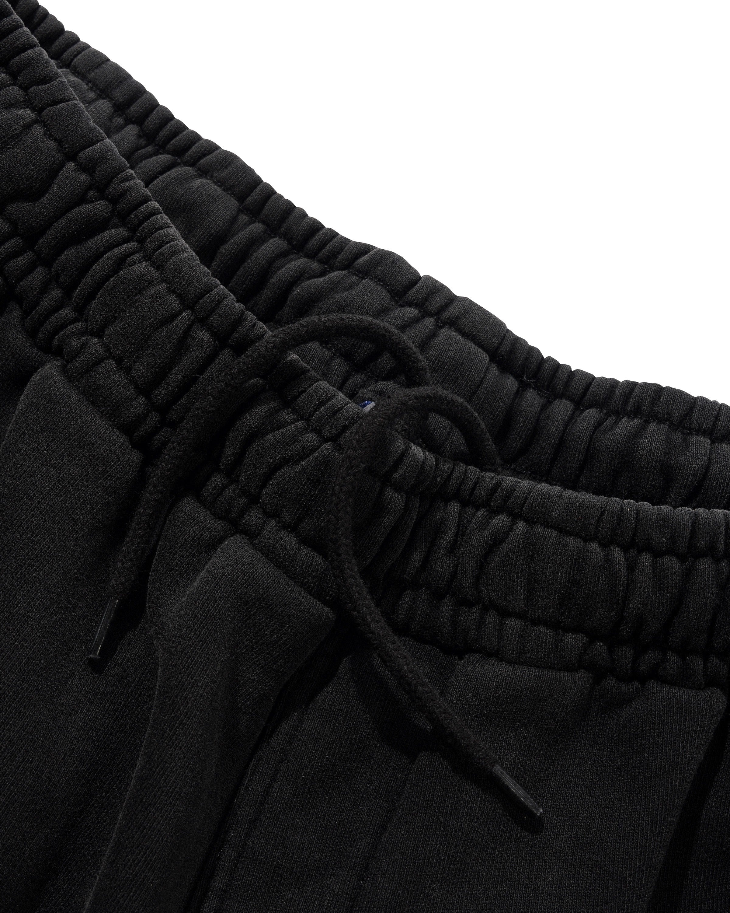 Fleece Shorts, Washed Black - Image 4