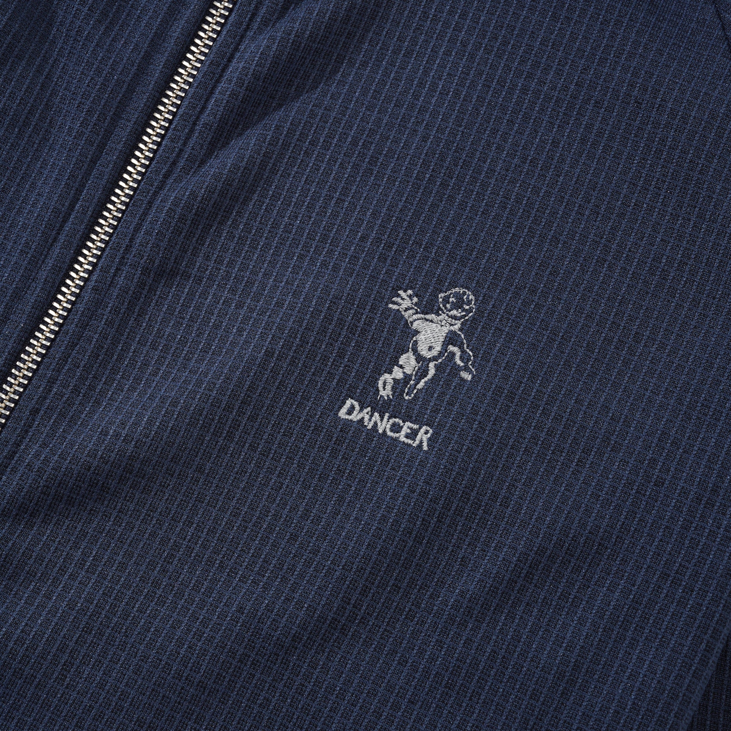 Fleece Zip Track, Navy - Image 2