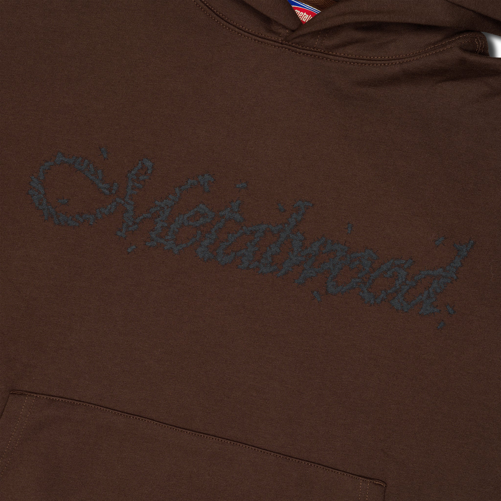 Flies Pullover Hood, Dark Chocolate - Image 2