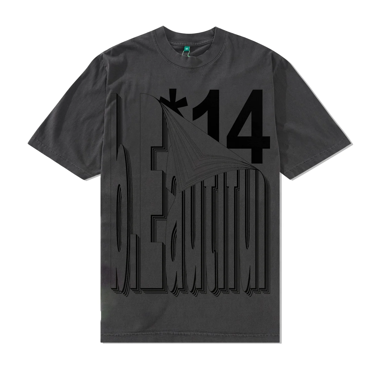 Flip Tee, Vintage Black