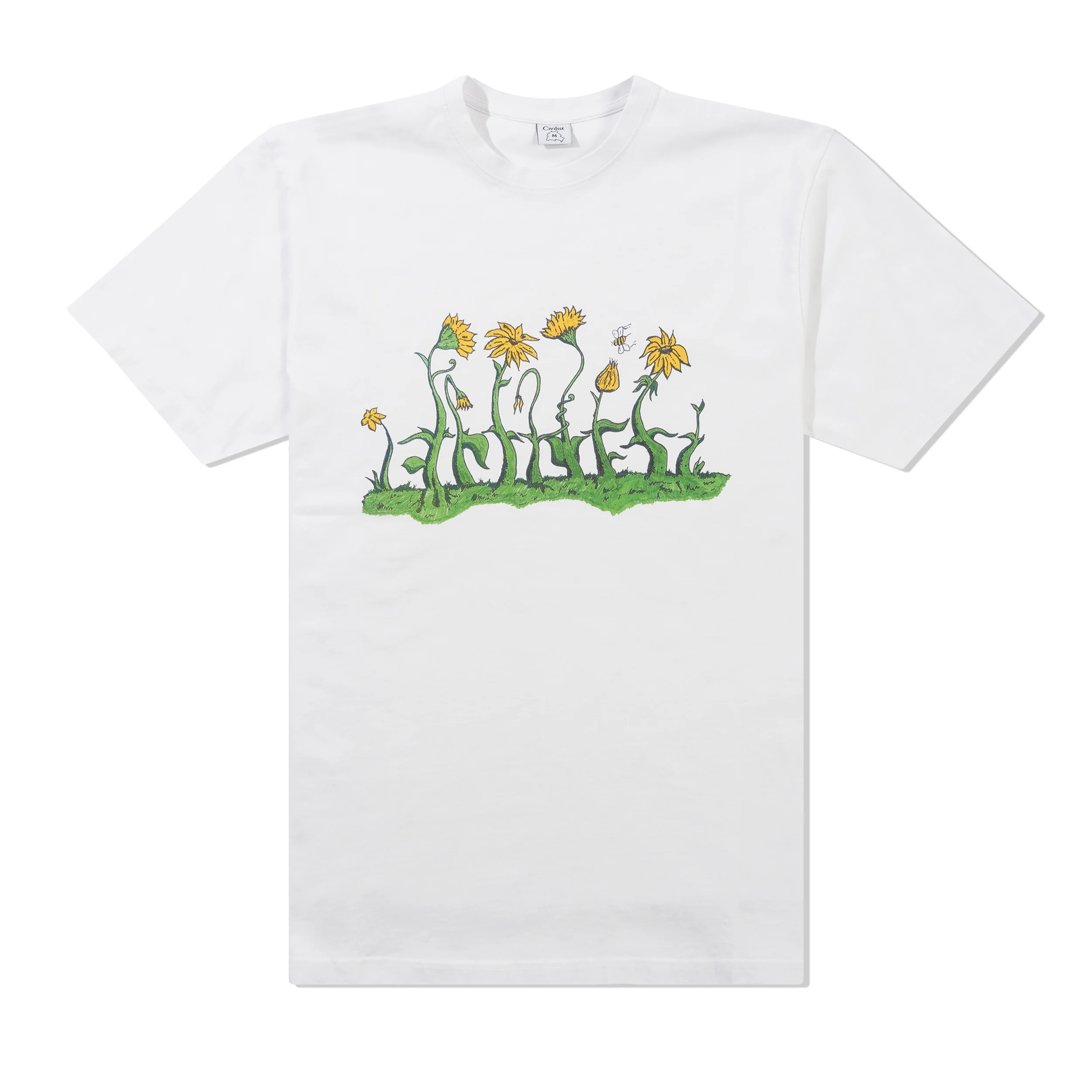 Flower Tee, White