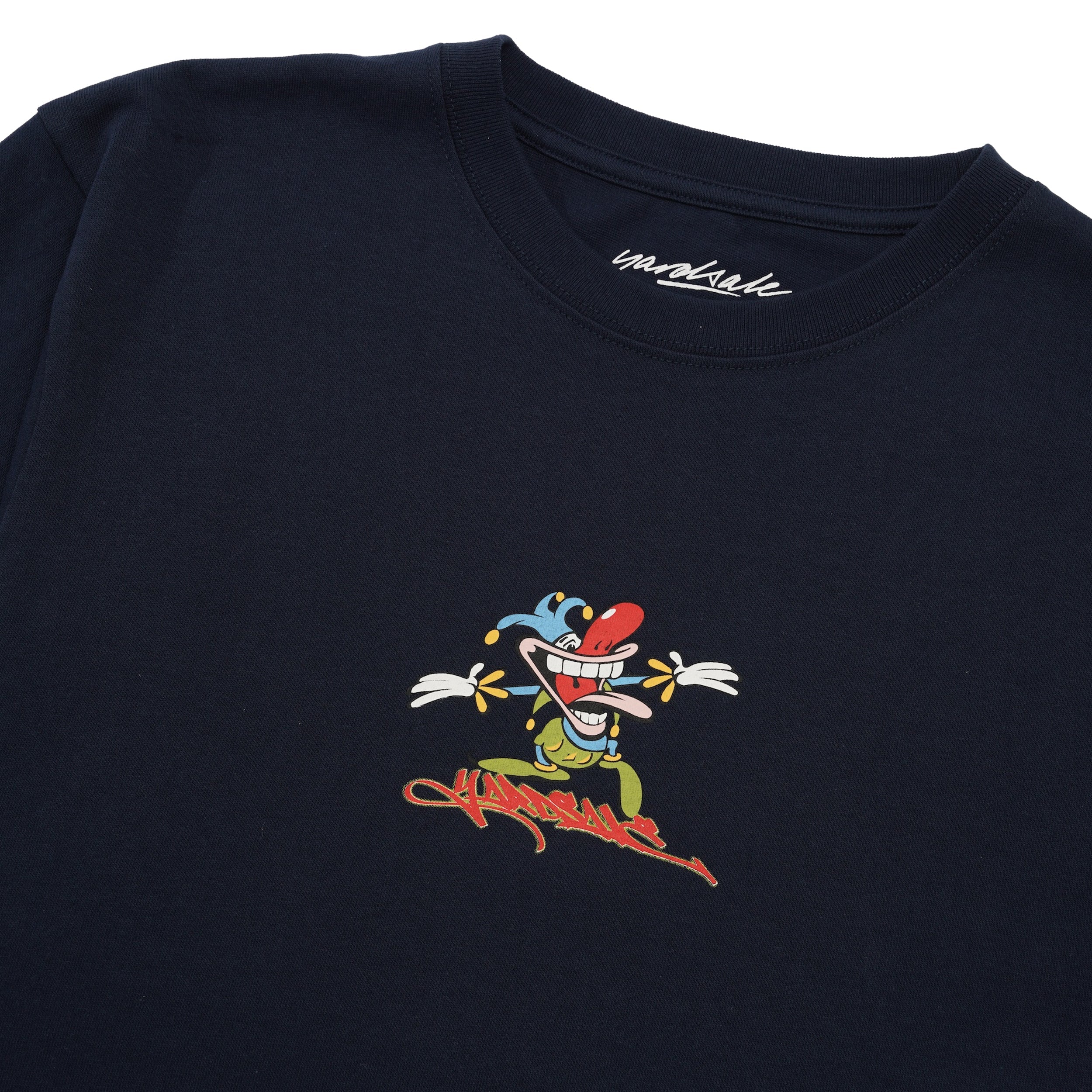 Fool Tee, Navy - Image 2