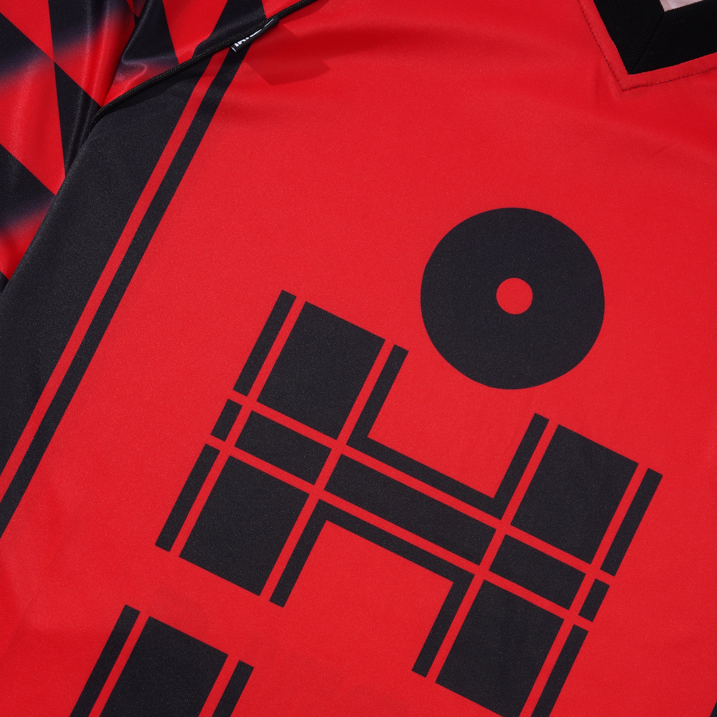 Football Jersey, Red / Black - Image 2