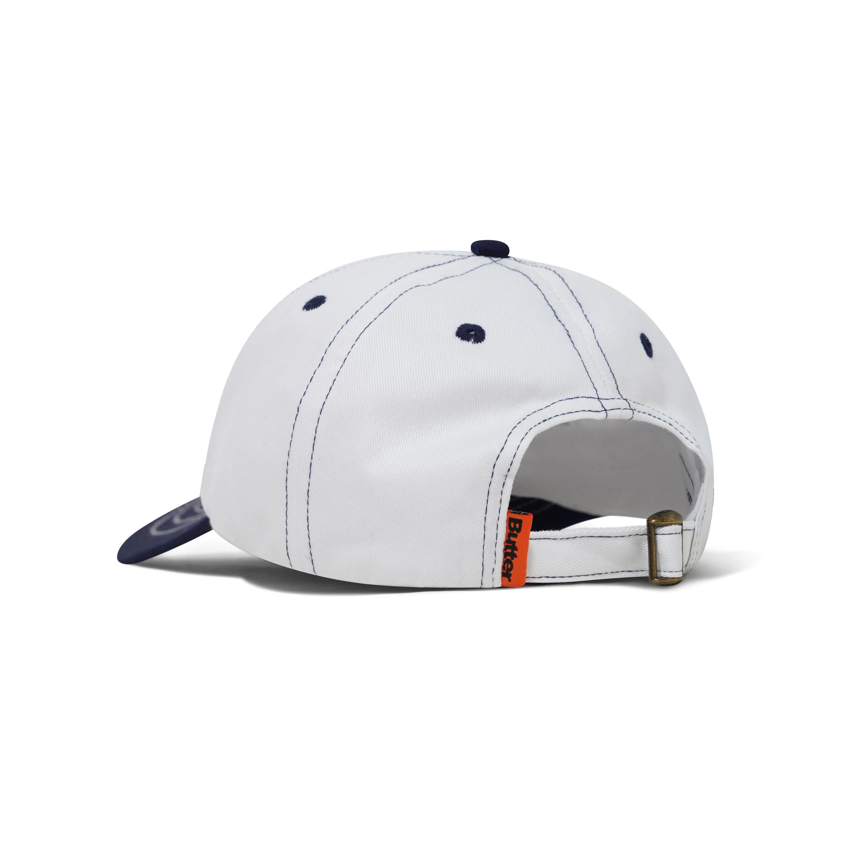 Footprints 6 Panel Cap, White - Image 2