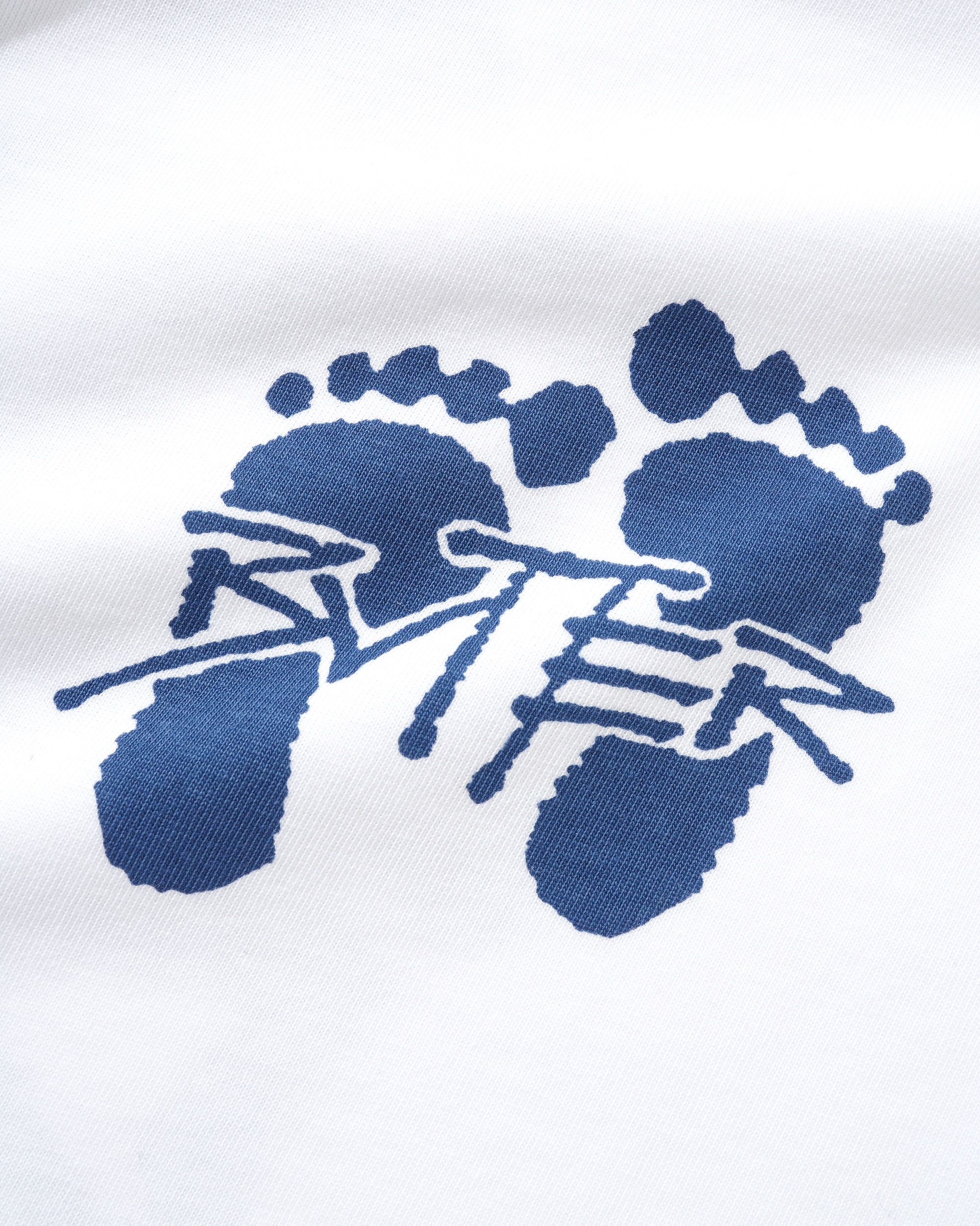 Footprints Tee, White - Image 3