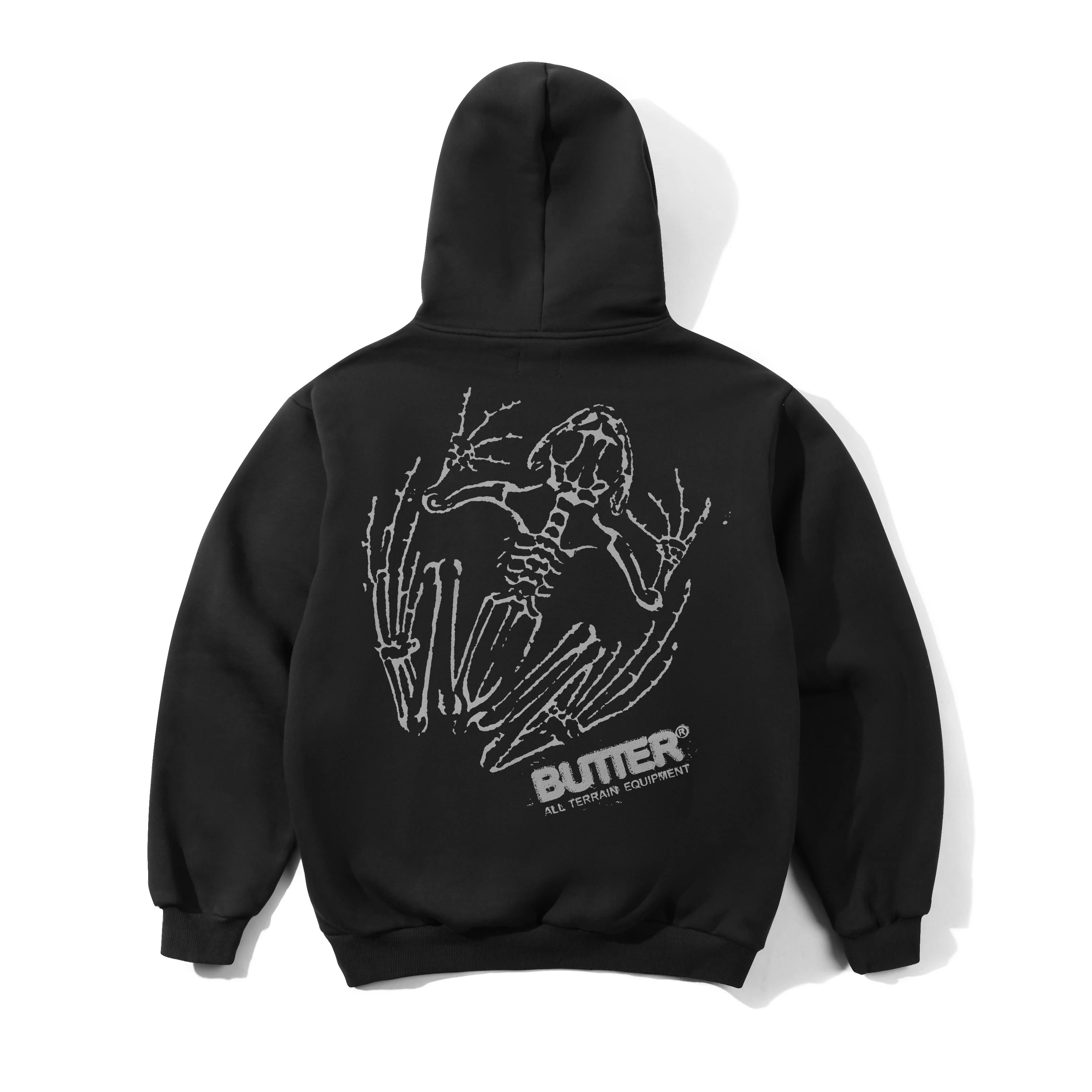 Fossil Pullover Hood, Black - Image 2