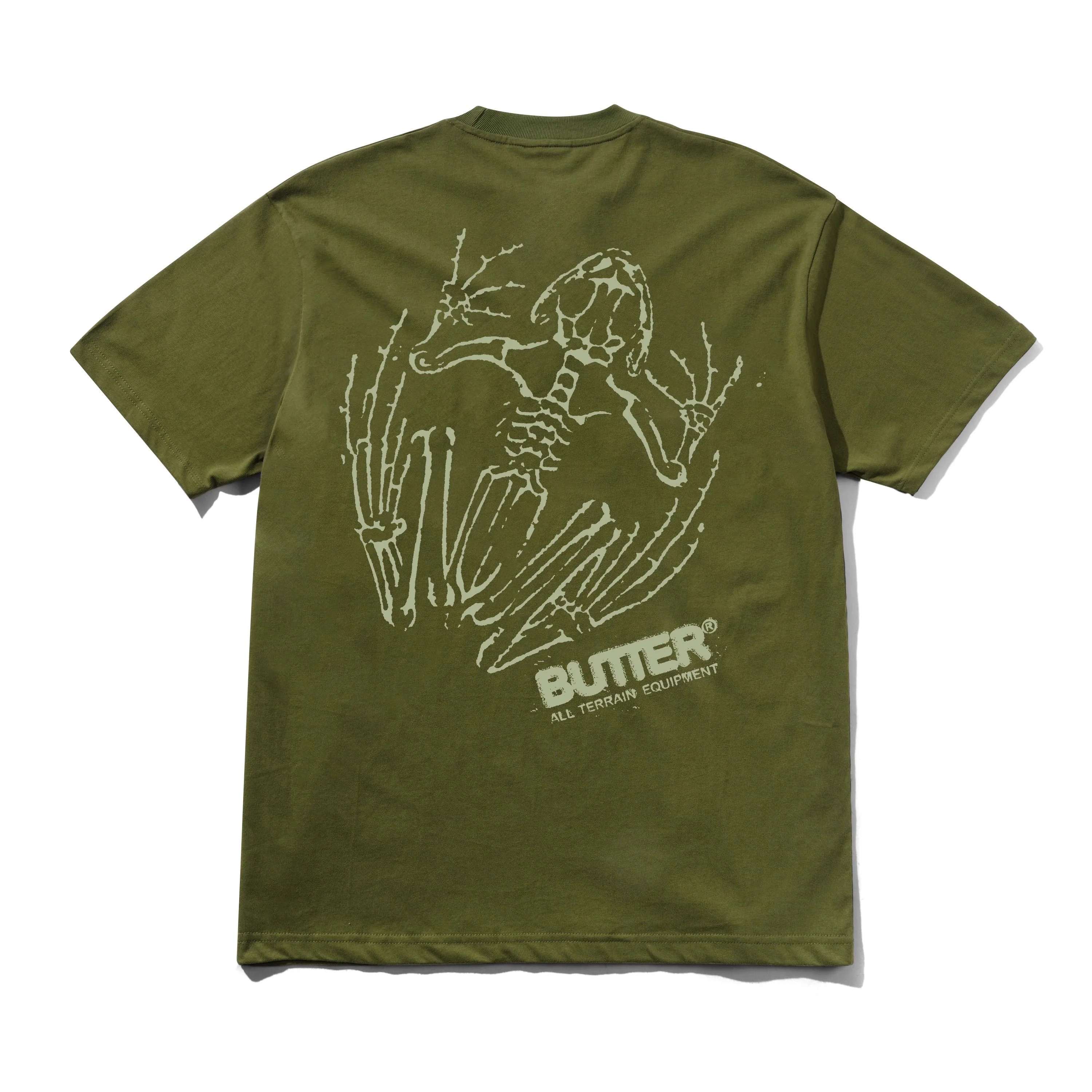 Fossil Tee, Moss - Image 2