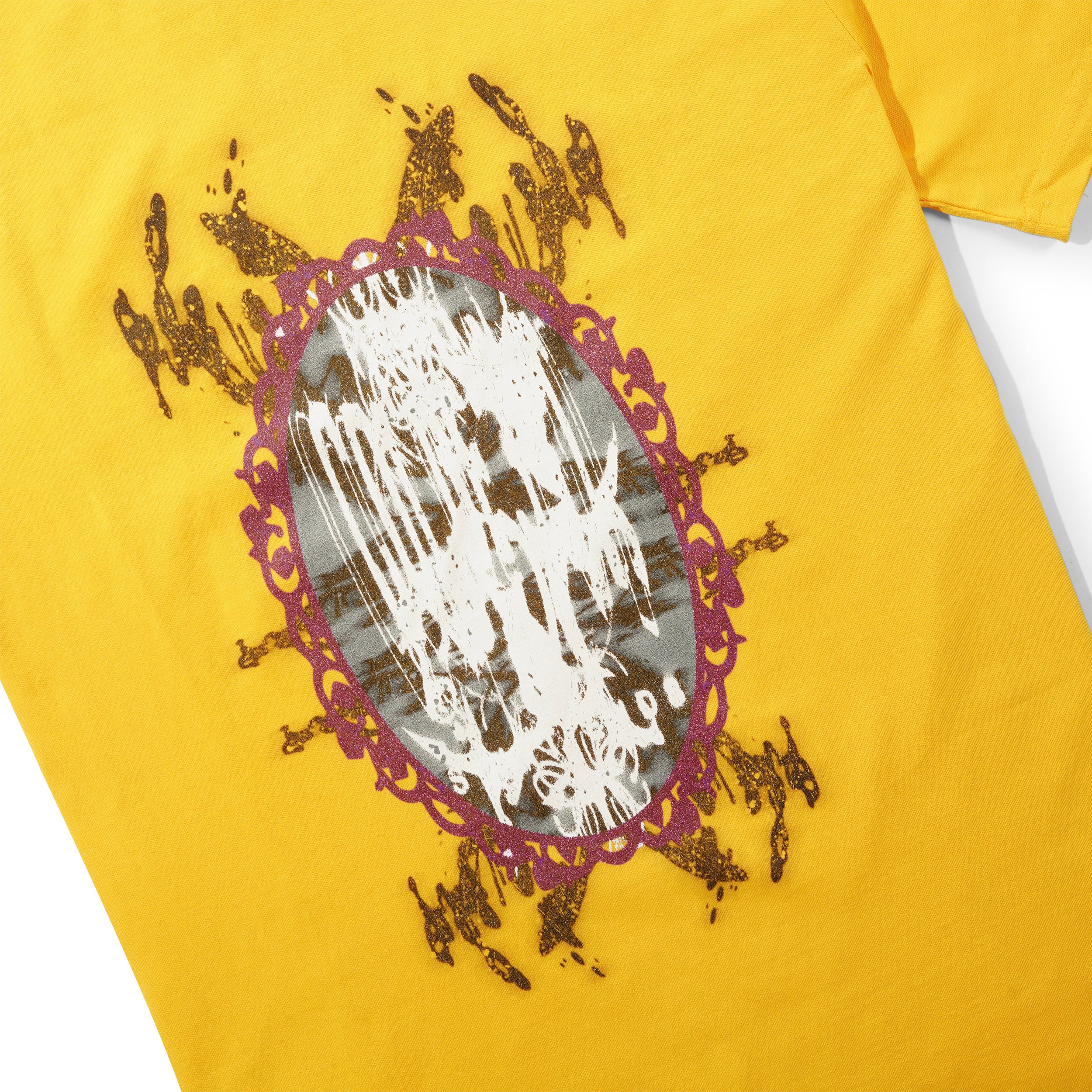 Frame Tee, Yellow - Image 2